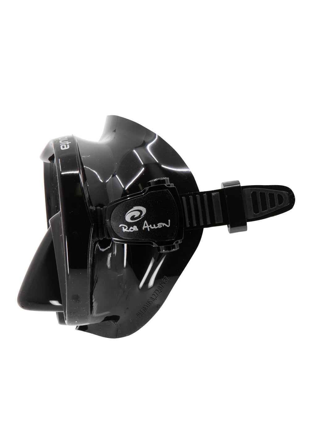 Rob Allen Couta Mask - Black/Black - Premium Snorkeling & Spearfishing Gear for Ocean Adventures