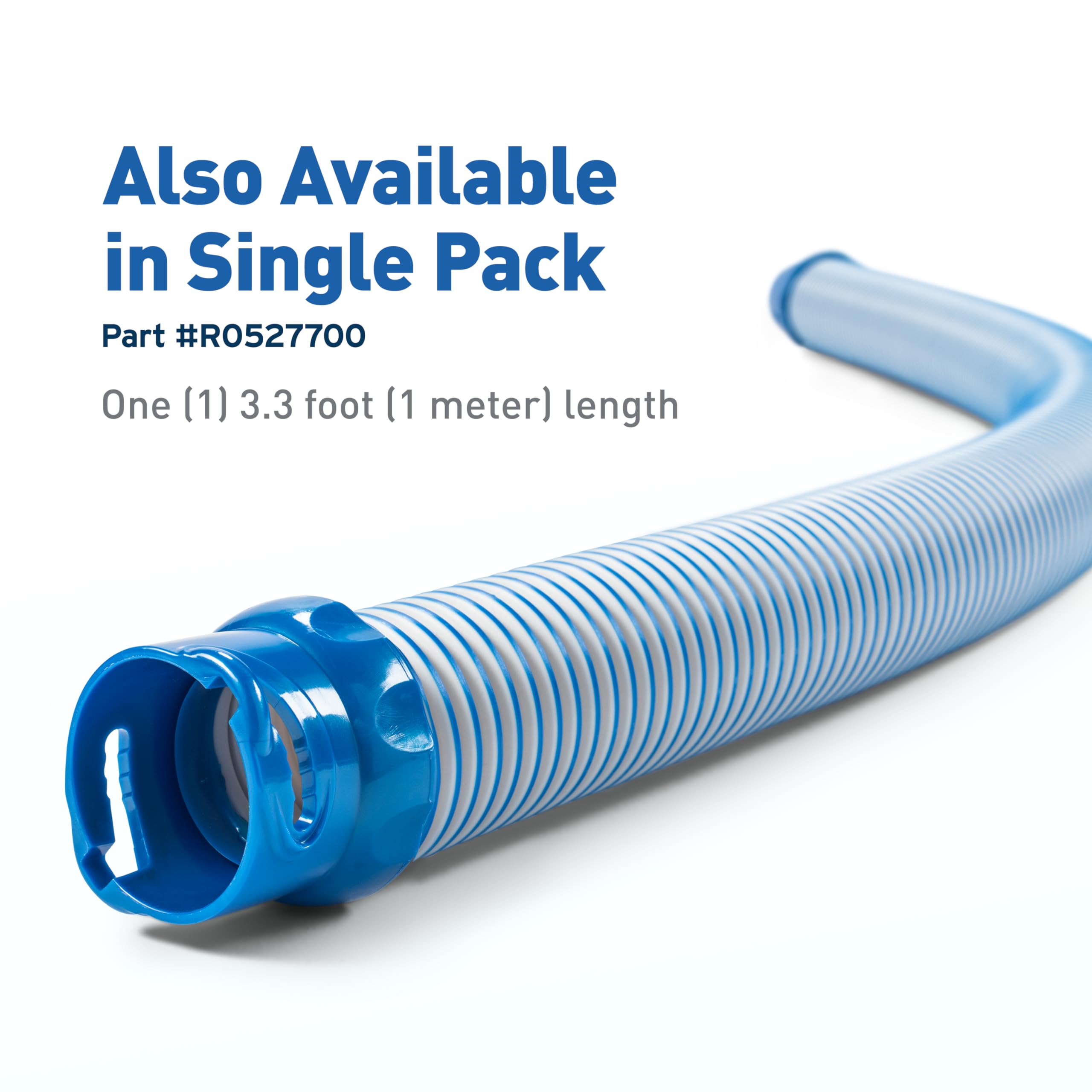 Zodiac Pool Systems R0527800 Pool Cleaner Hose Replacement - 12 Pack for In-Ground & Above Ground Swimming Pools - Durable & Flexible for Automatic Pool Cleaners