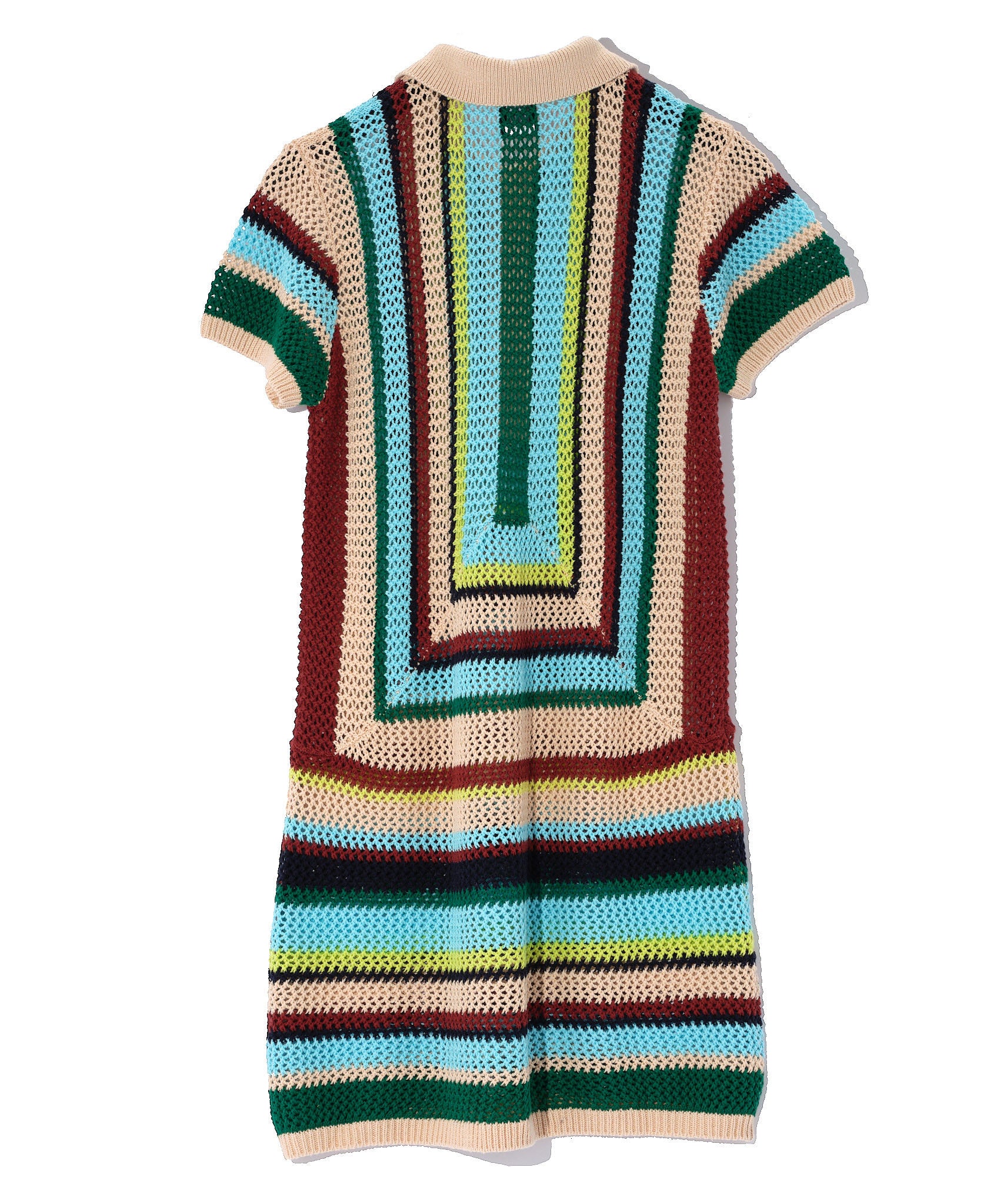 Women's Trail Mix Print Polo Dress - Casual Summer Short Sleeve Golf Tennis Dress for Outdoor Activities & Travel