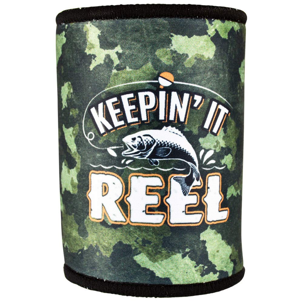 Neoprene Can Cooler with Non-Skid Bottom - Perfect for Outdoor Parties & BBQs
