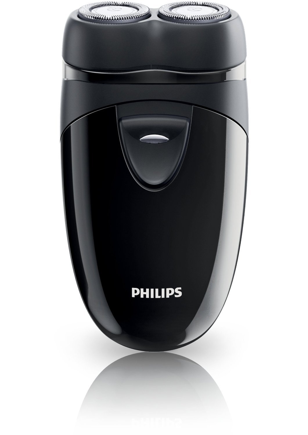 Philips Norelco Travel Men's Electric Shaver - Close-Cut Technology, Floating Heads, Self-Sharpening Blades, Includes 2 AA Batteries | Perfect for Business Trips, Gym Bags & On-the-Go Grooming