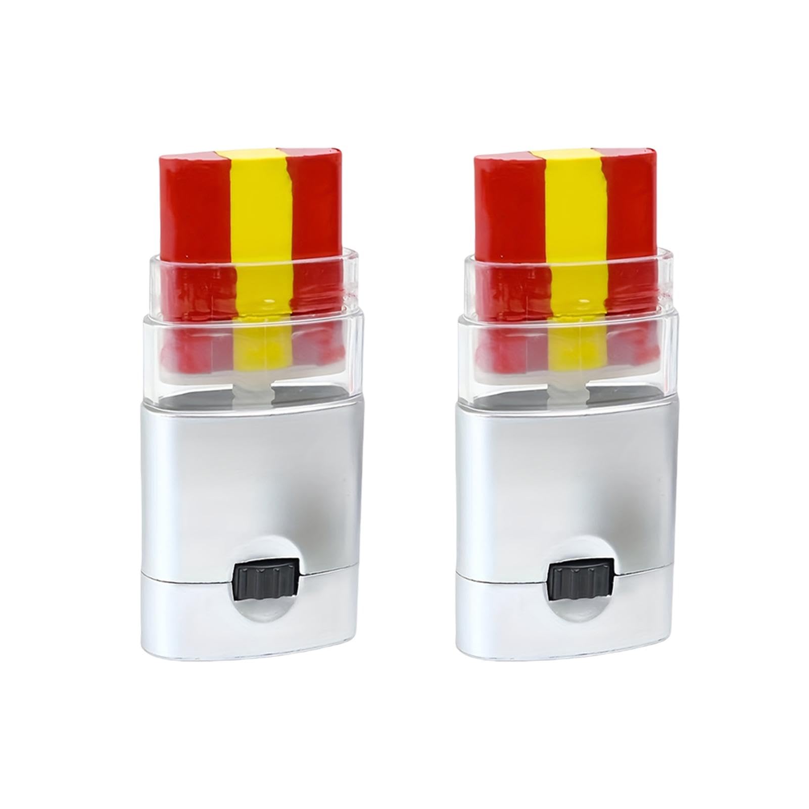 Spain Flag Face Paint Kit - Football Fan Makeup for Adults & Kids