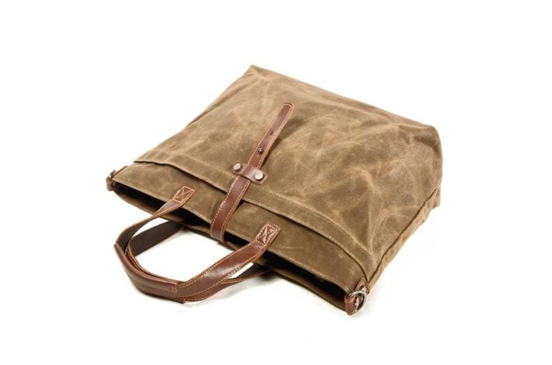 Stylish Canvas Crossbody Tote Bag for Women - Lightweight & Durable Shoulder Purse - Perfect for Work, Travel & Everyday Use