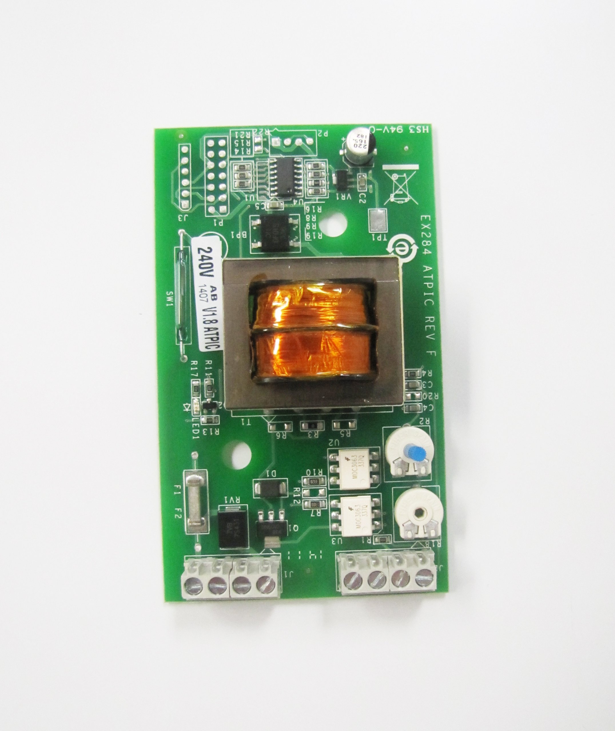 Eemax EX284AB-240 Thermostatic Circuit Board 240V White - Replacement Part for Tankless Water Heaters, Electric Showers & Hydronic Heating Systems