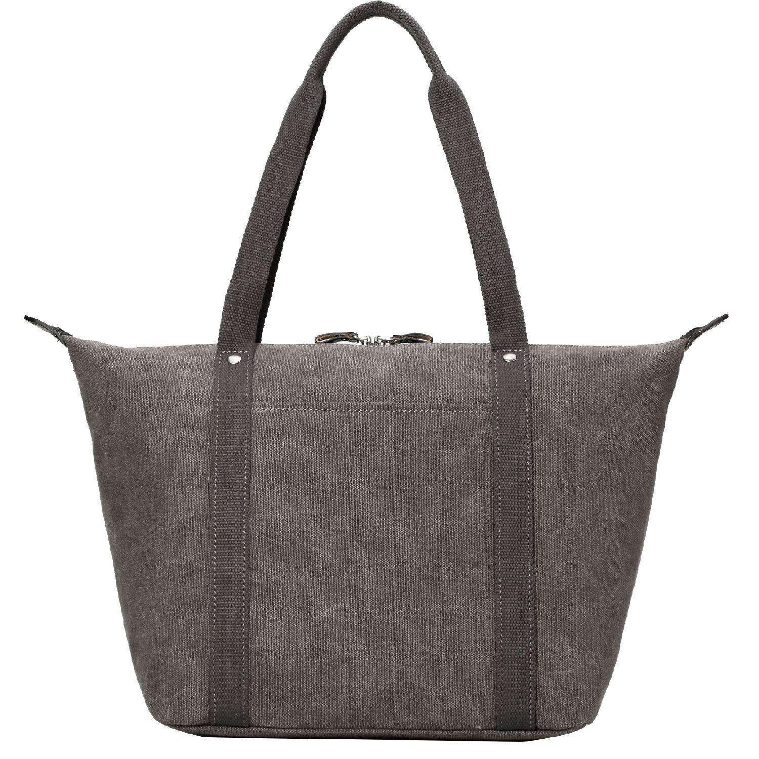 TRP0505 Troop London Classic Canvas Travel Tote Bag - Durable & Stylish Carryall for Women - Perfect for Work, Gym, Beach & Weekend Getaways