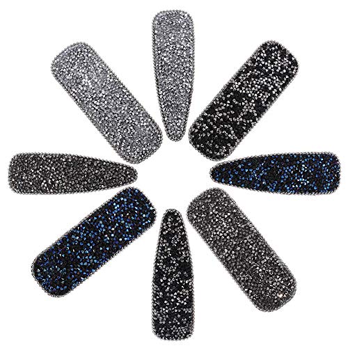 8 Pcs Cute Hair Clips & Barrettes for Women & Girls - Lightweight Hair Accessories for School, Work, Parties & Everyday Styling