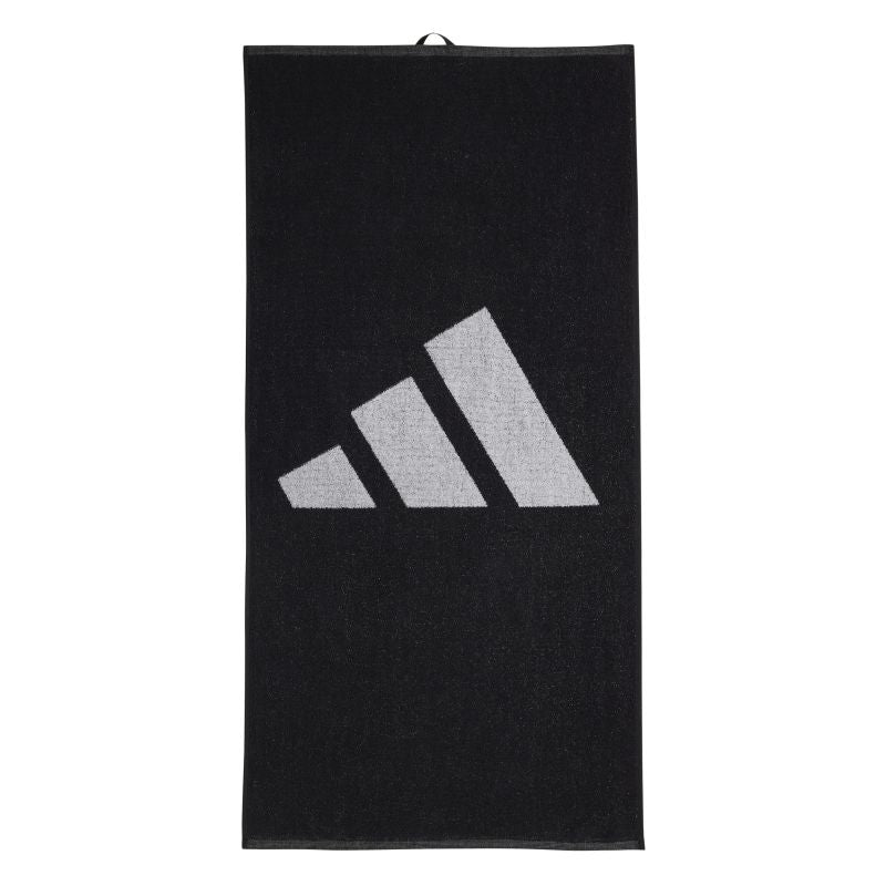 Adidas 3-Stripe Small Sports Towel - Quick Dry Gym & Workout Towel for Fitness, Running, Yoga, and Travel