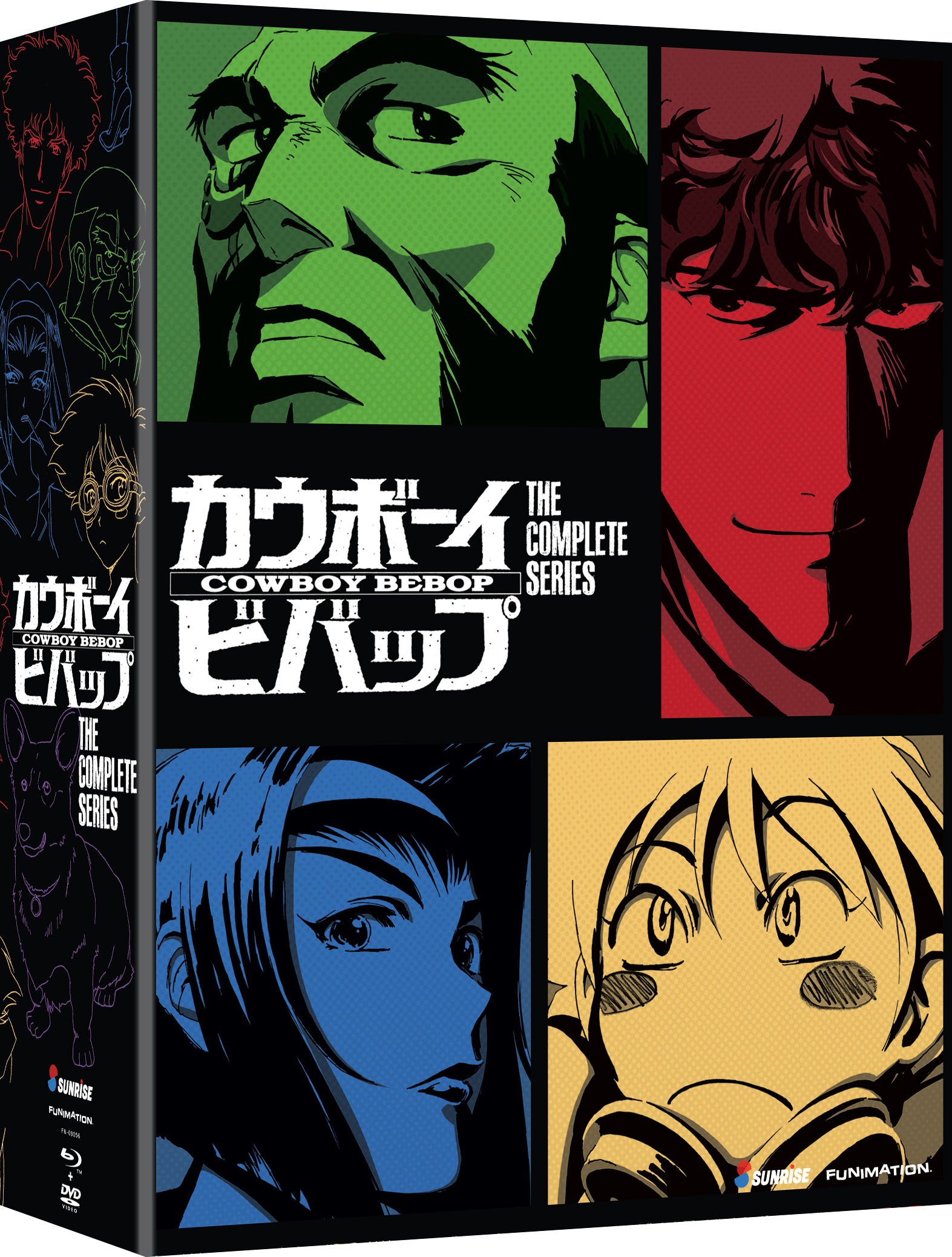Cowboy Bebop: The Complete Series Blu-ray & DVD Combo Set - Amazon Exclusive Limited Edition | Anime Collection for Sci-Fi Fans, Perfect for Home Theater & Gift Giving