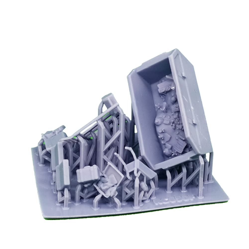 HO Scale 1:87 Model Railway Scenery - Outland Street Junk & Accessories Set for Realistic Train Layouts | Perfect for Urban Dioramas, Railroad Scenes & Miniature Displays