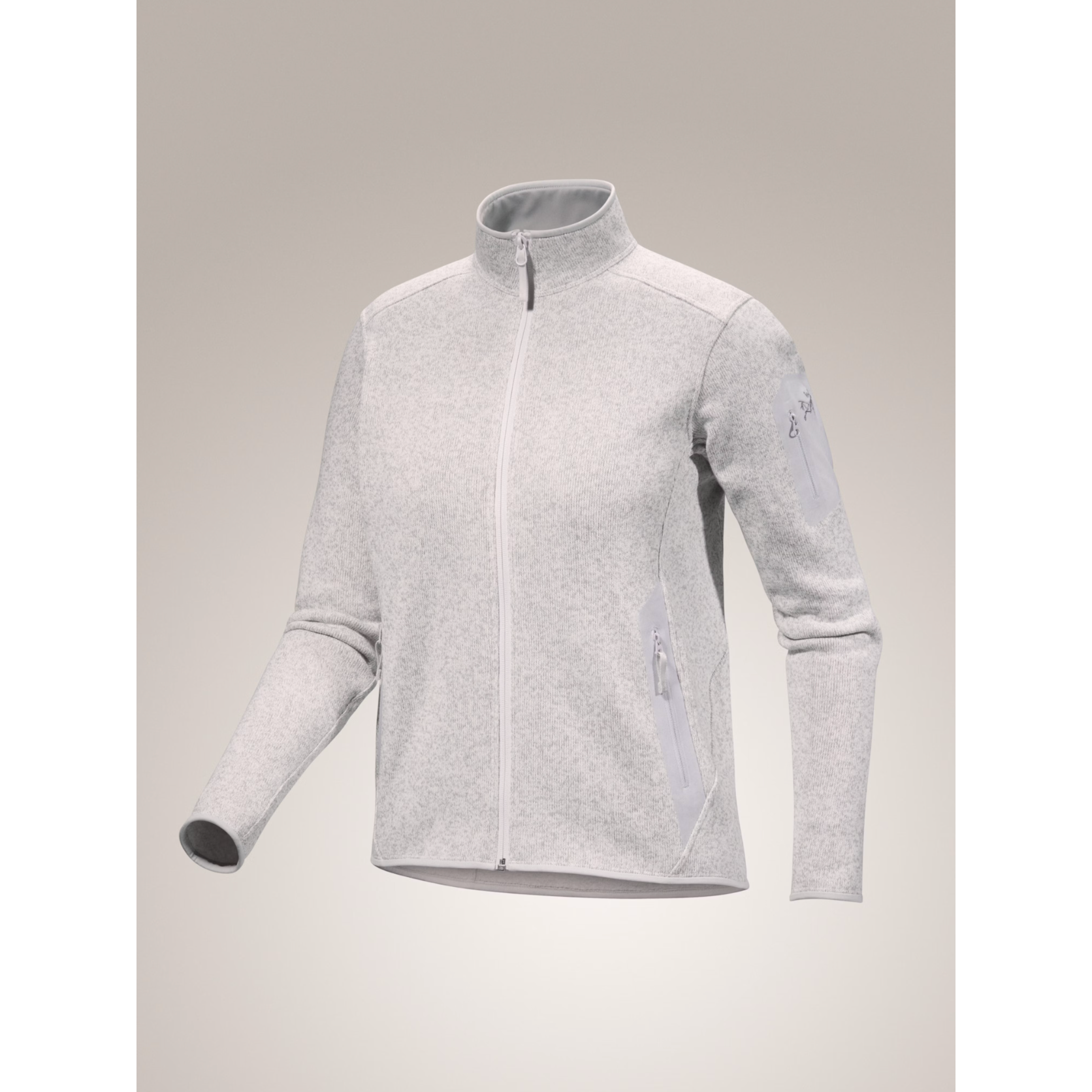 Arc'teryx Women's Covert Cardigan Fleece Jacket - Lightweight Warm Zip-Up Sweater for Hiking, Travel & Outdoor Activities