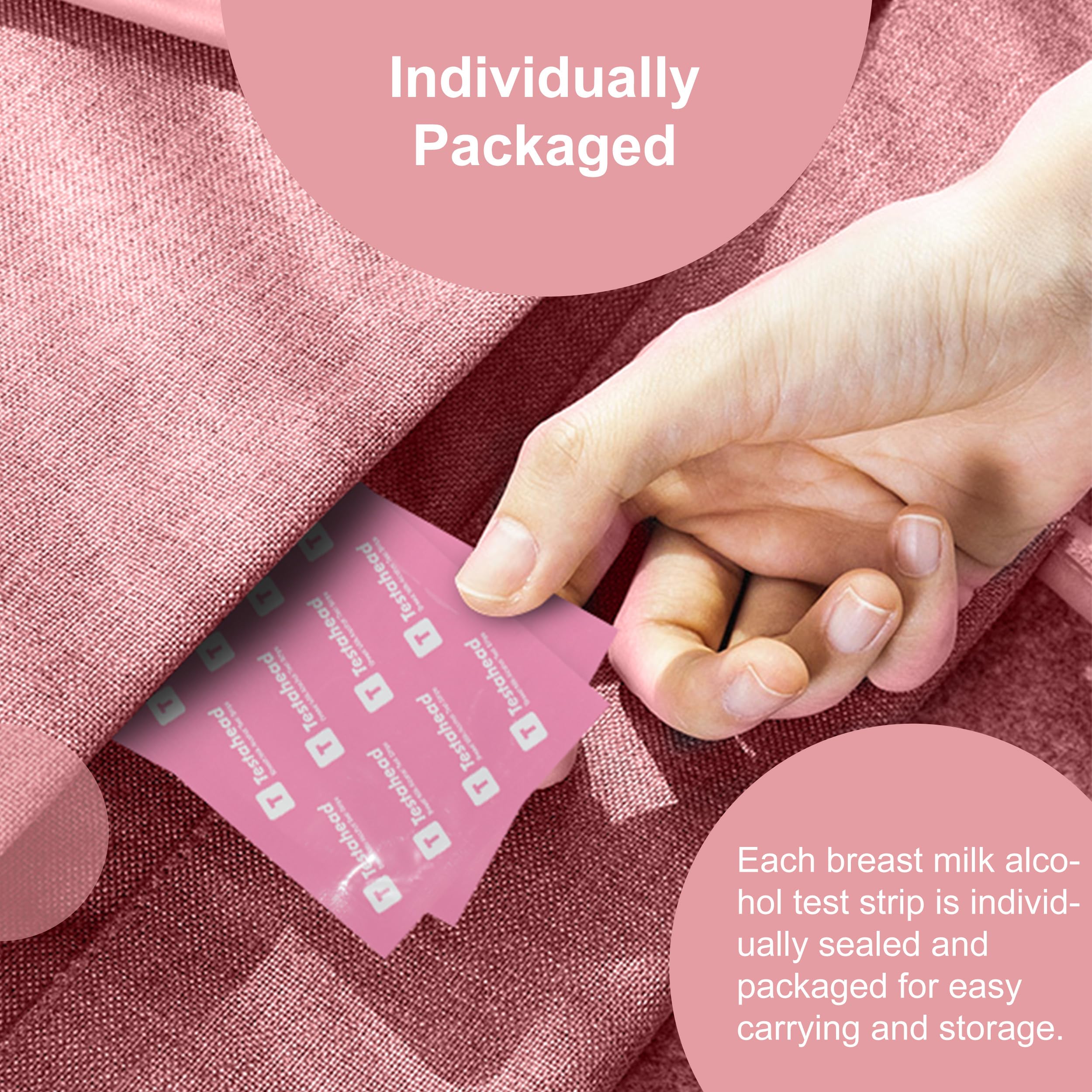 Breast Milk Test Strips - 36 Pack | Quick & Accurate Home Testing for Breastmilk with 2-Minute Results | Ideal for Nursing Mothers & Lactation Monitoring