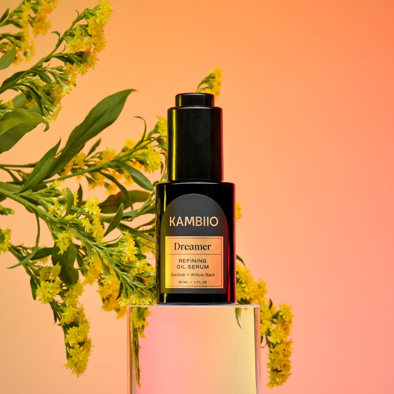 Dreamer Refining Oil Serum - 100% Natural Hair & Skin Treatment for Dryness & Frizz - Perfect for Daily Hydration & Nighttime Repair
