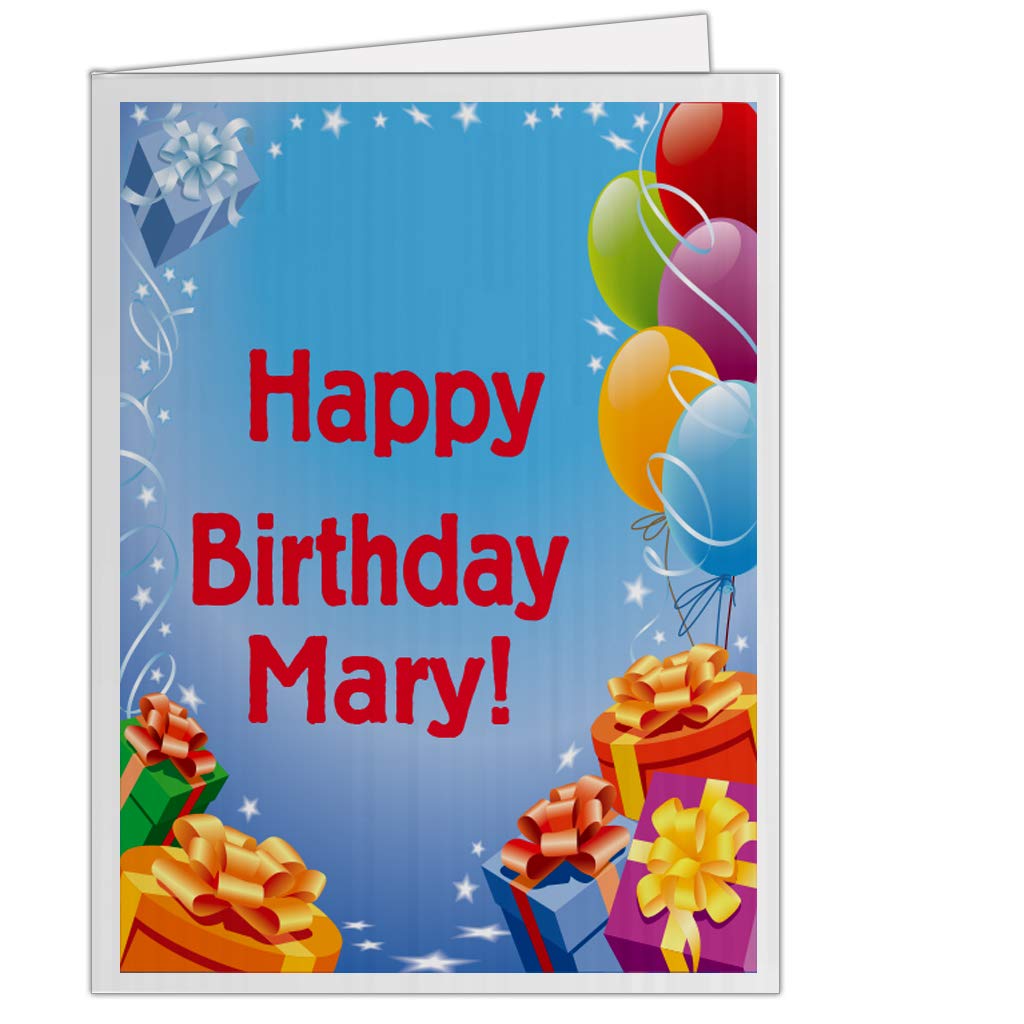 VictoryStore Jumbo Greeting Cards - 18x24 Inch Custom Giant Birthday Card with Envelope, Balloons & Gifts - Perfect for Surprise Parties, Milestone Celebrations & Special Occasions