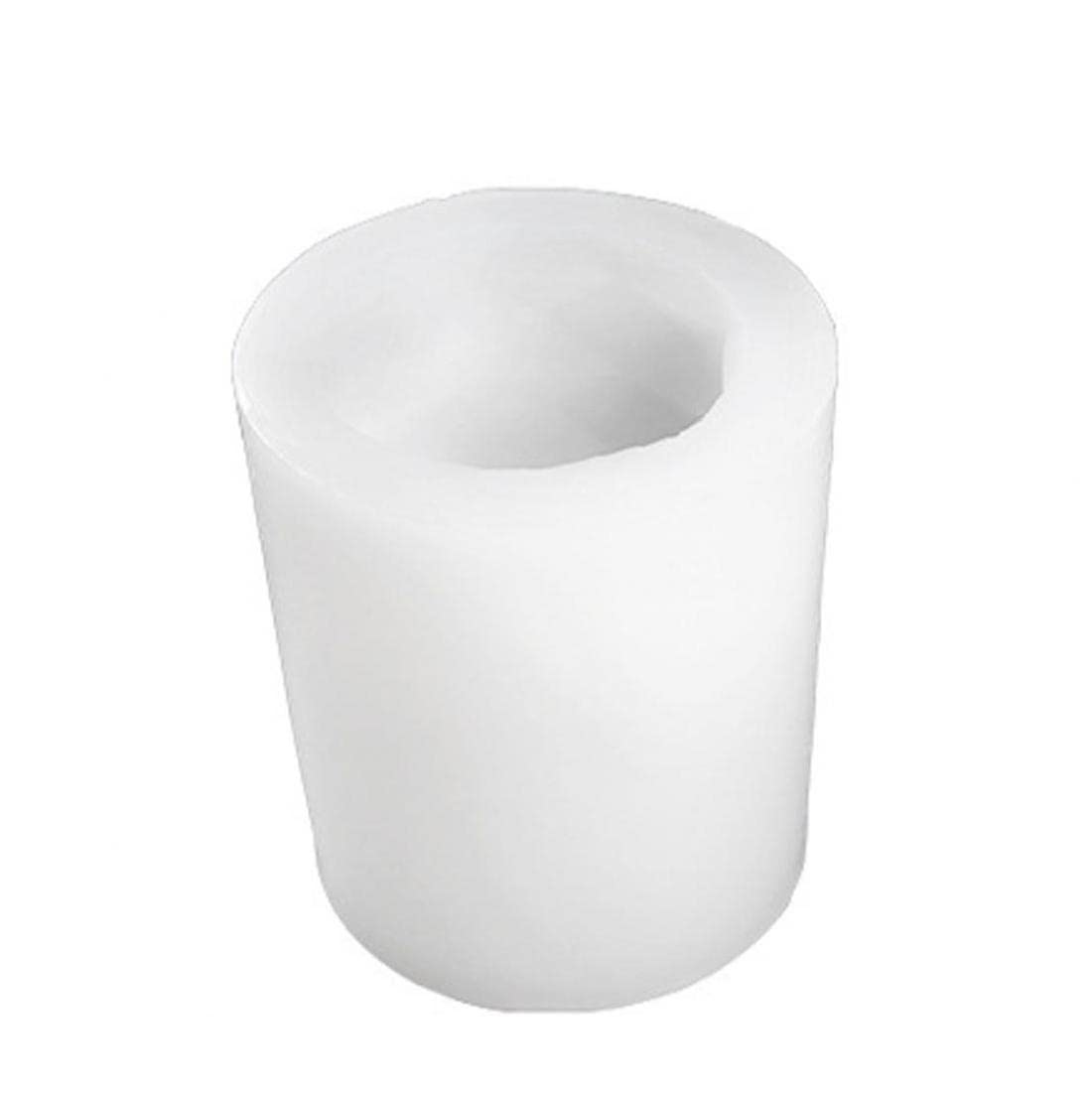 Christmas Silicone Cylinder Candle Mold - DIY Soap, Fondant & Chocolate Decorating Tool for Holiday Baking - Perfect for Xmas Candle Making, Soap Crafting & Festive Desserts