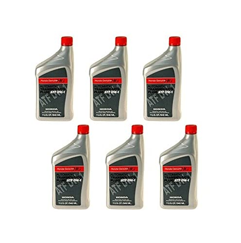 6-Quarts Honda ATV DW-1 Automatic Transmission Fluid - Compatible with Acura RL, ZDX & Honda Fit - Perfect for Off-Roading, Towing & Daily Commuting