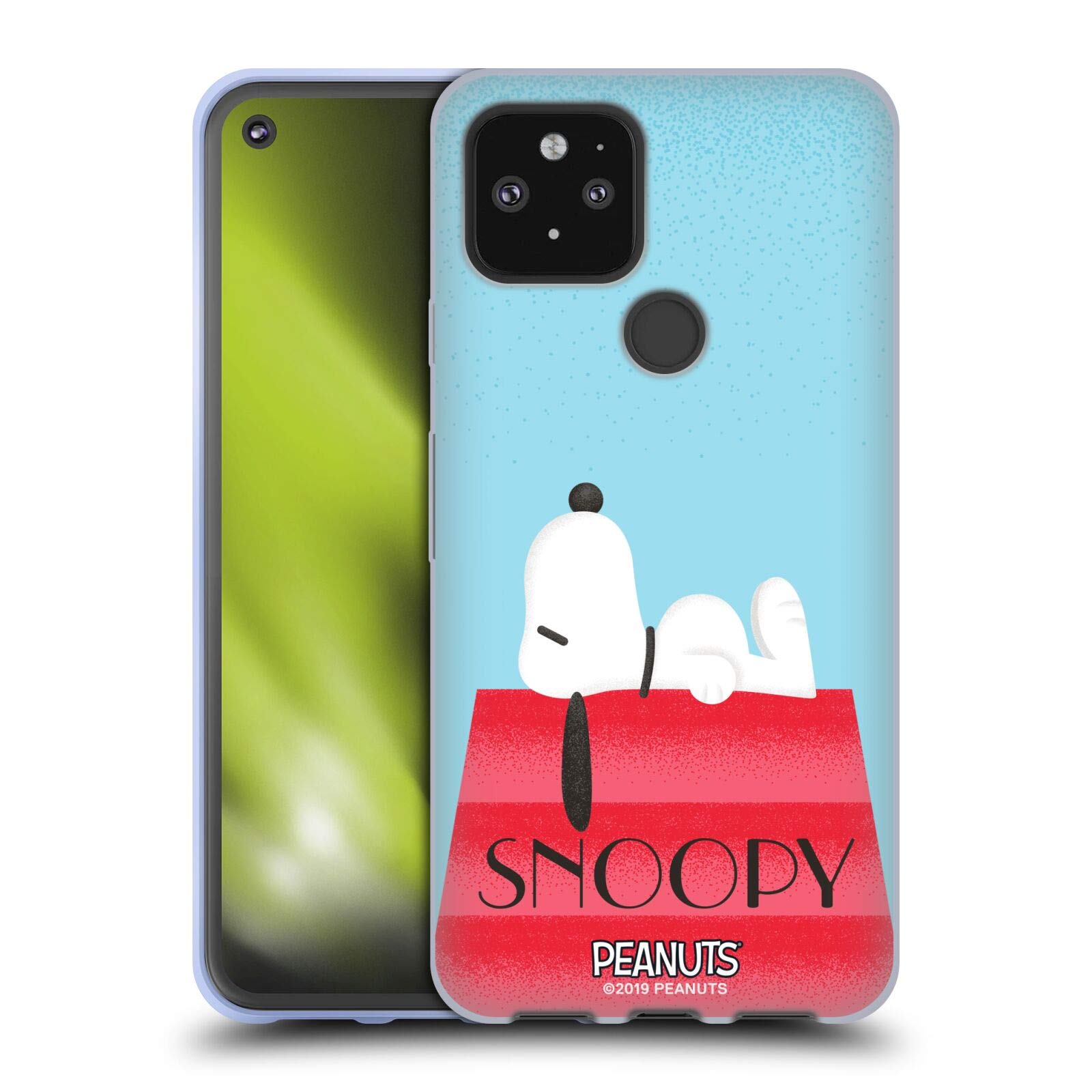 Officially Licensed Peanuts Snoopy Deco Dreams Soft Gel Case for Google Pixel 5 5G - Durable Protection & Stylish Design for Everyday Use