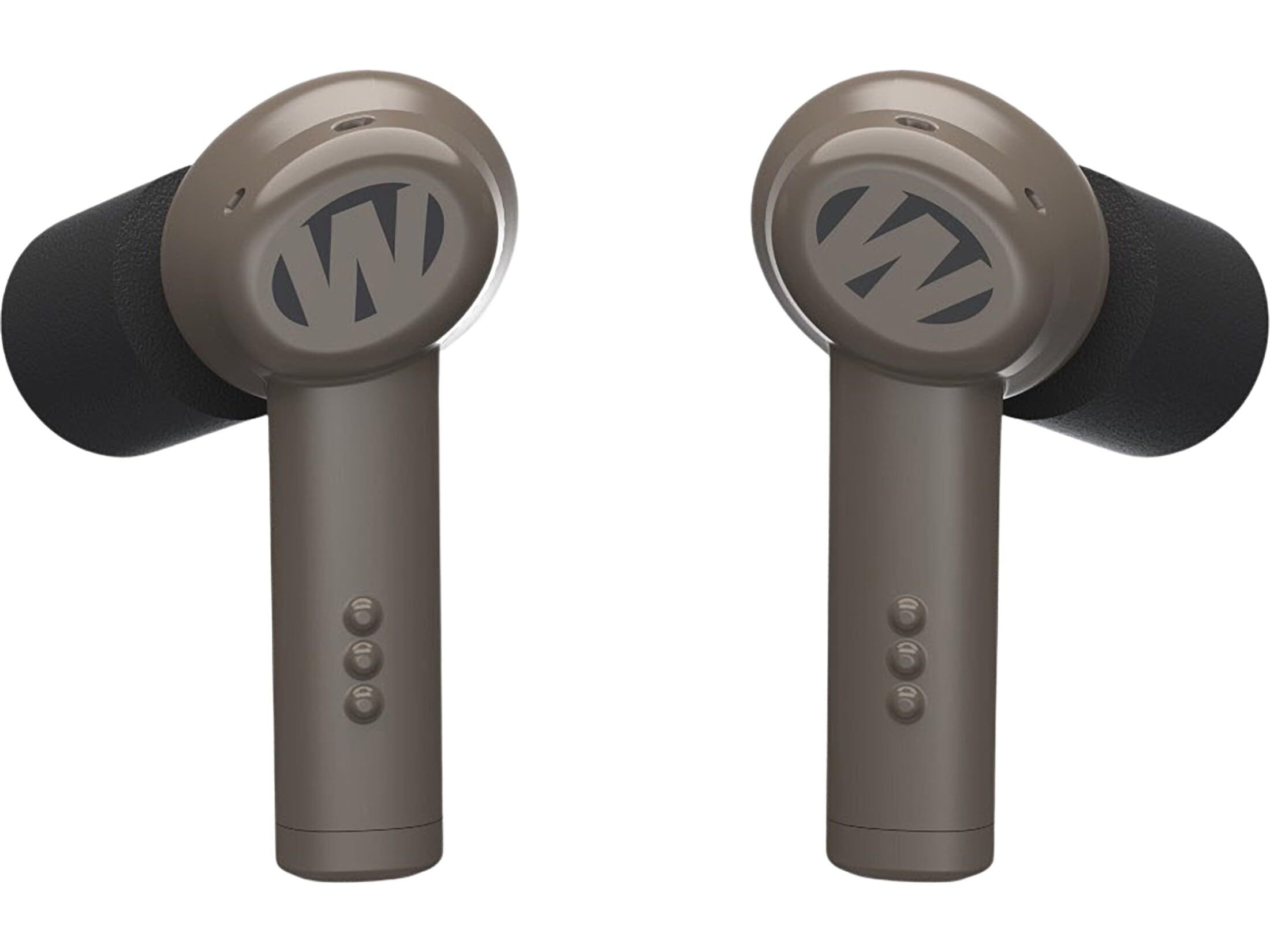Walker's Disrupter Bluetooth Earbuds - Noise Cancelling Wireless Earbuds with Hearing Enhancement, Rechargeable for Running, Cycling & Outdoor Activities