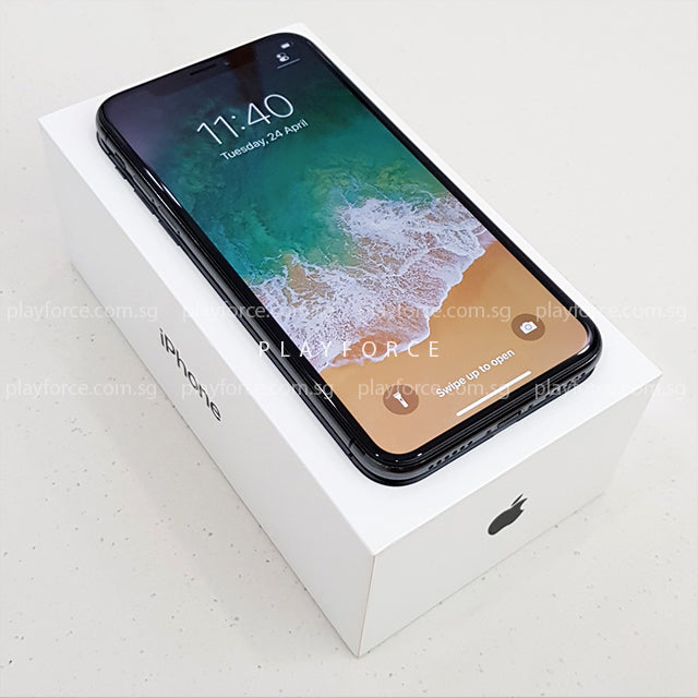 Apple iPhone X 256GB Space Gray Unlocked Smartphone with AppleCare - Perfect for Business, Travel & Daily Use