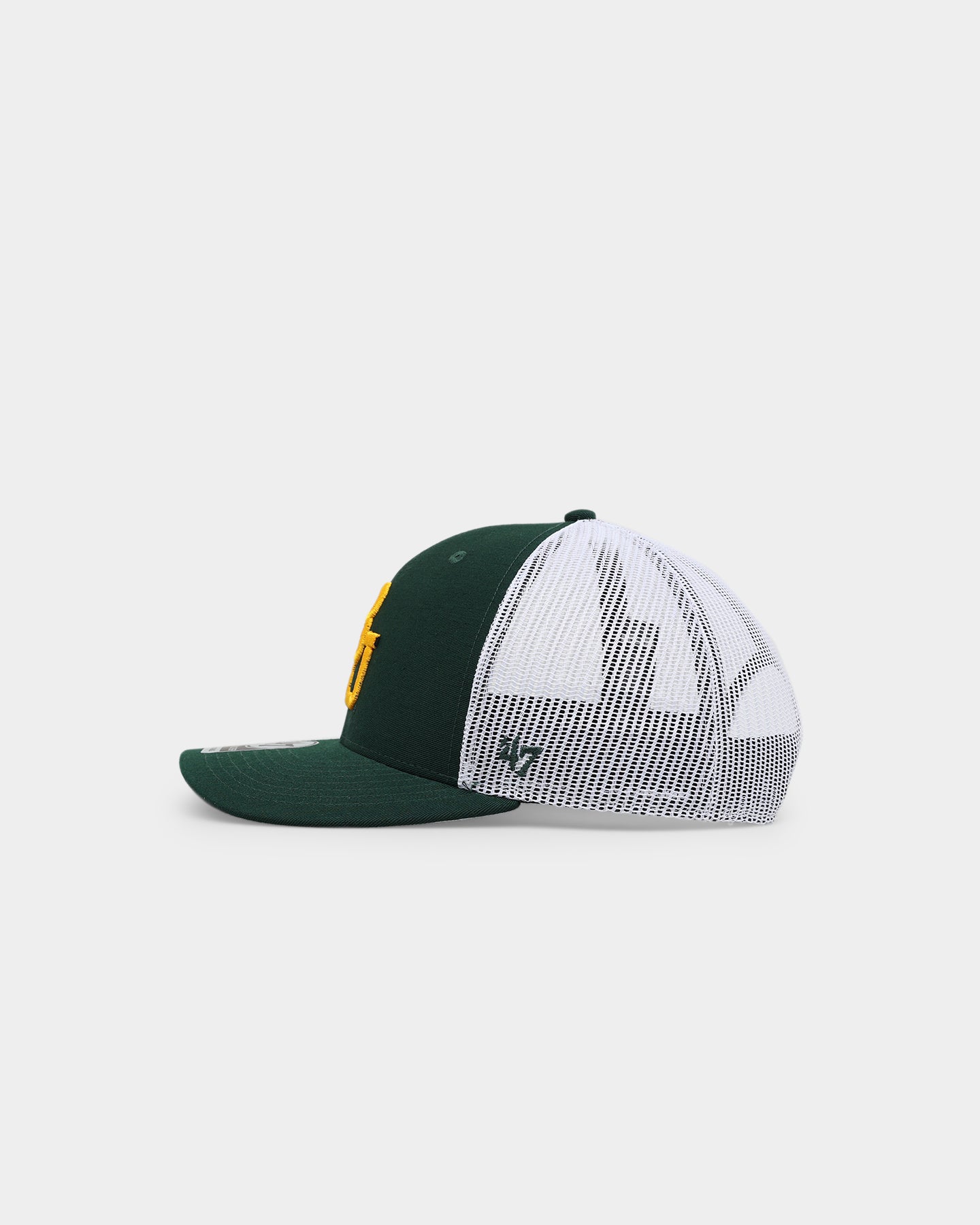 47 Brand Baylor Bears '47 Trucker Snapback Hat - Adjustable Dark Green Baseball Cap for Men & Women - Perfect for Game Day, Tailgating & Casual Wear
