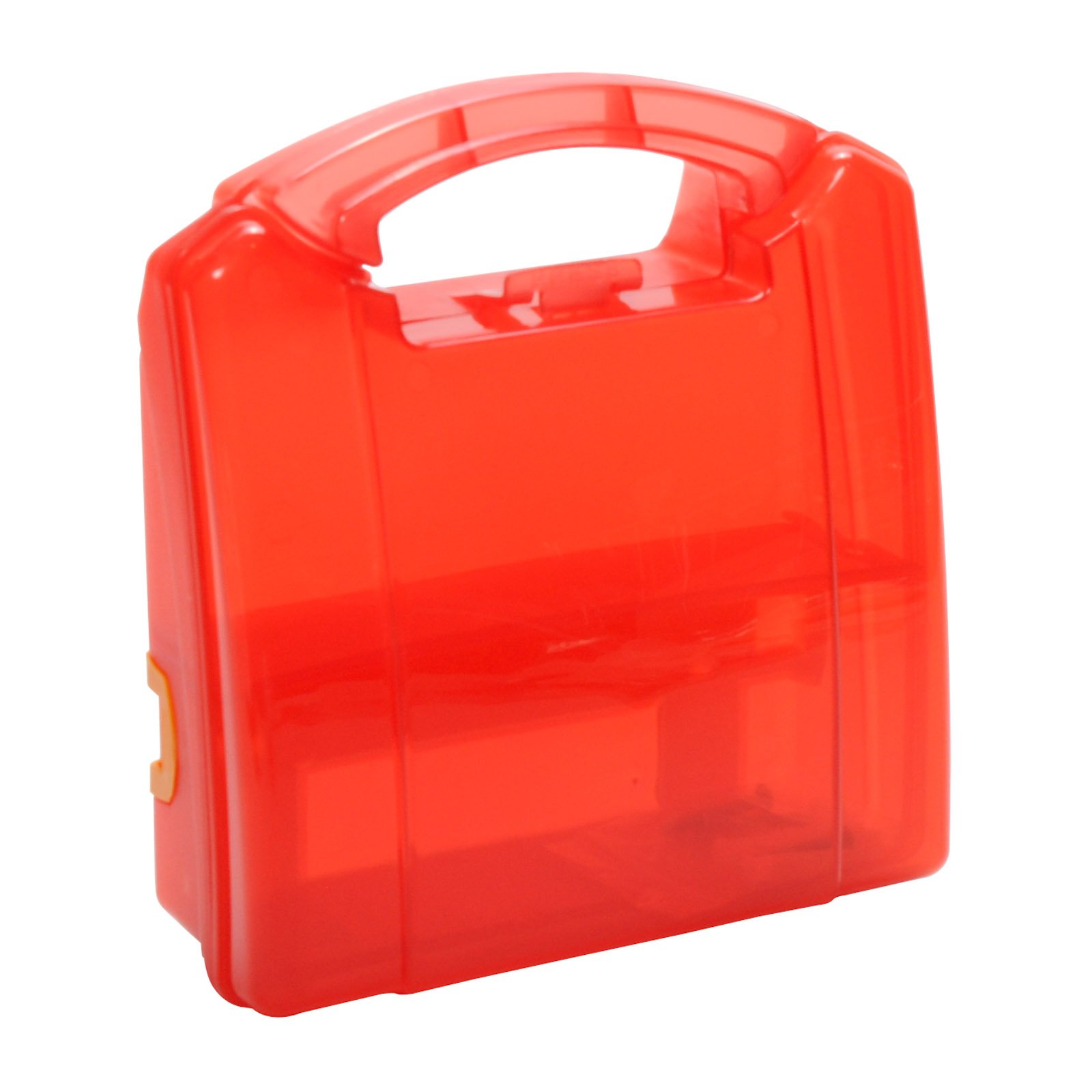 10-Person Empty Plastic First Aid Kit - Refillable Emergency Medical Supply Box for Home, Office, Car & Outdoor Safety