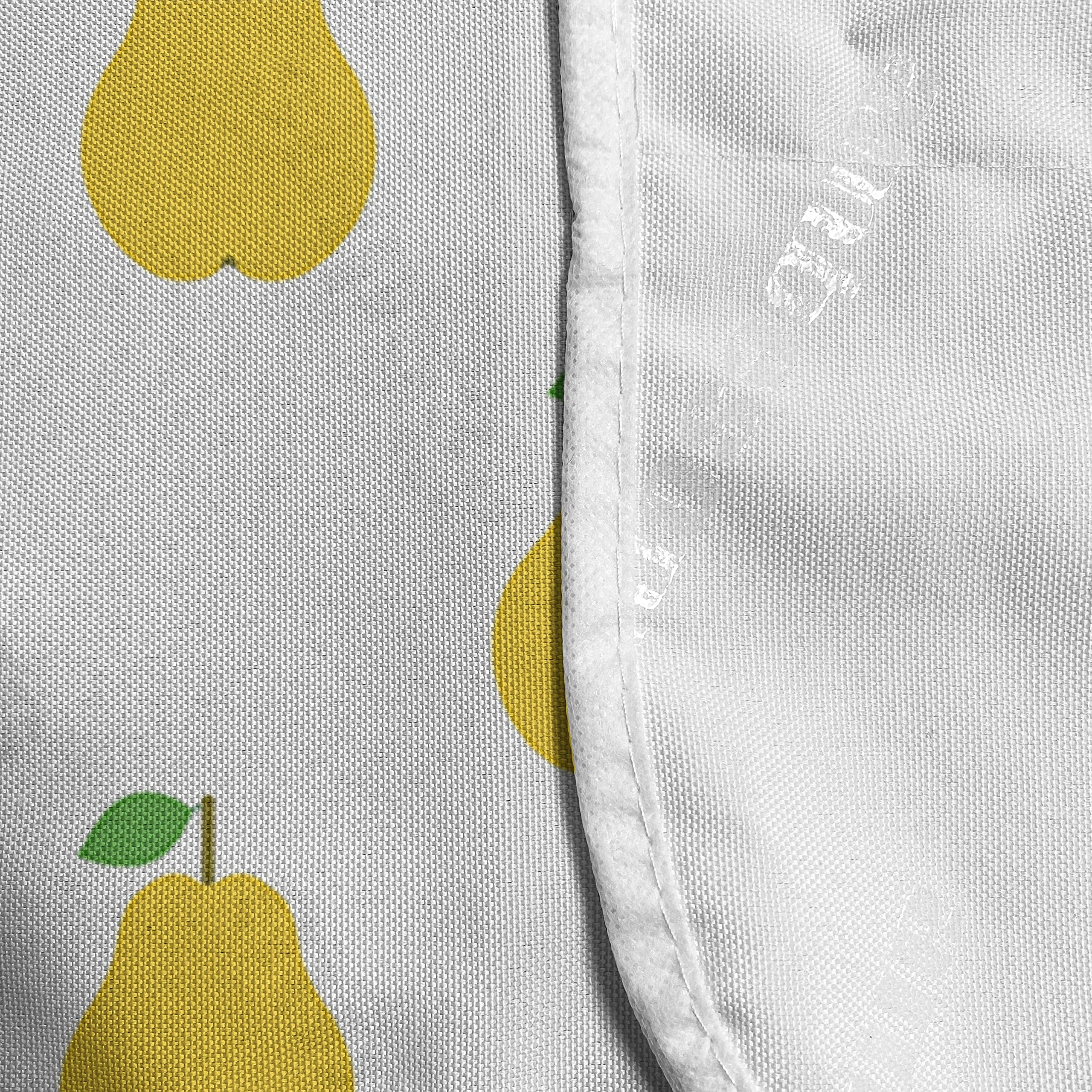 Ambesonne Fruit Microwave Cover - Pears Pattern Waterproof Kitchen Organizer with Pockets, 36