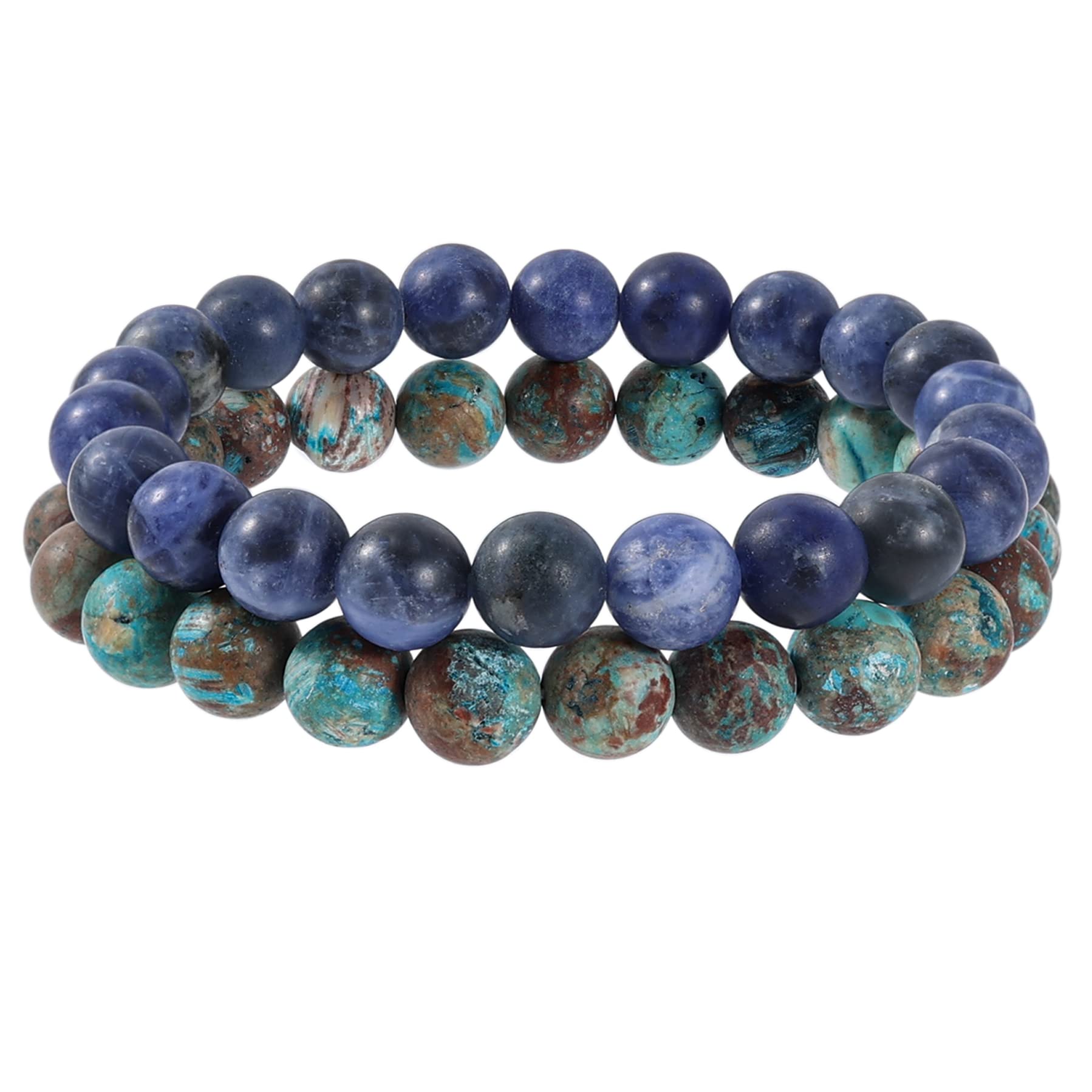 7 Chakra Healing Bracelets for Women - Stress Relief Tree of Life & Leaf Charm Crystal Bracelet Set - Meditation, Yoga & Spiritual Balance Jewelry