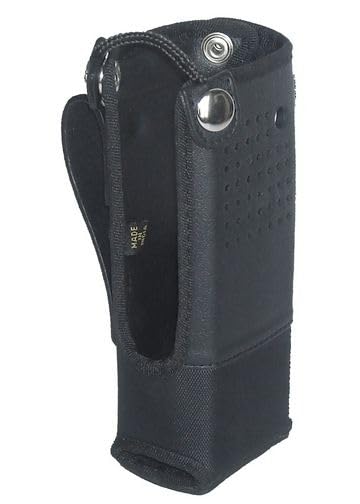Durable Nylon Carry Case for Motorola APX 6000Li with Short Battery - Secure Belt Loop & Full Display Protection | Perfect for Two-Way Radio Storage & Field Use