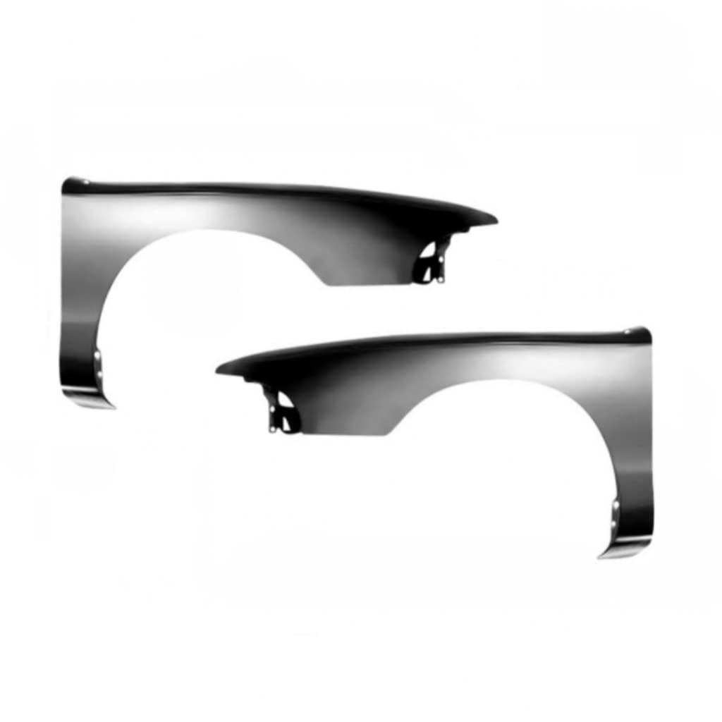 1991-1996 Chevy Caprice Front Fender Pair - Driver & Passenger Side Steel Primed Replacement Parts (GM1240116, GM1241116, 12501861, 12501860) | Perfect for Wagon Restoration & Classic Car Repair