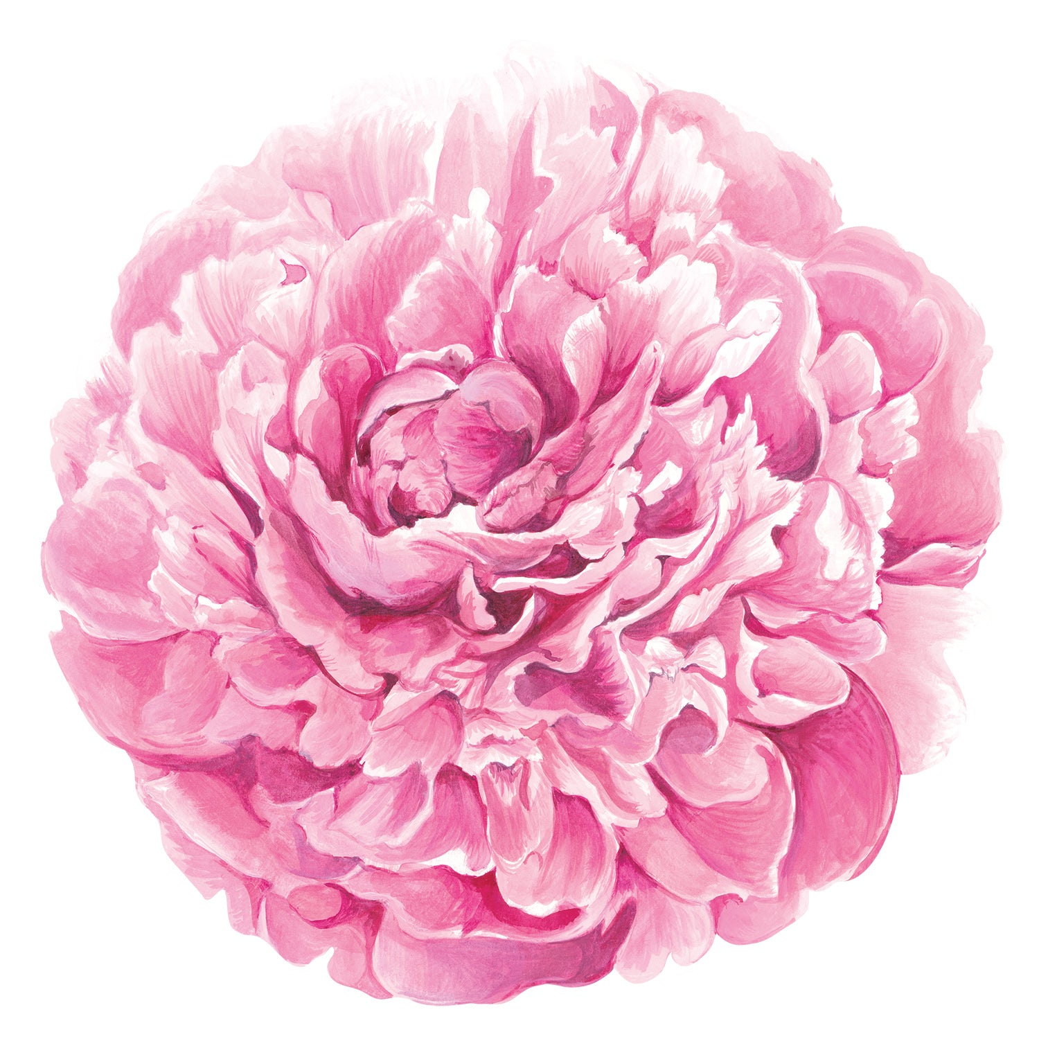 Elegant Die-Cut Peony Placemat for Dining Table - Floral Waterproof Table Mat for Home Decor, Parties & Events
