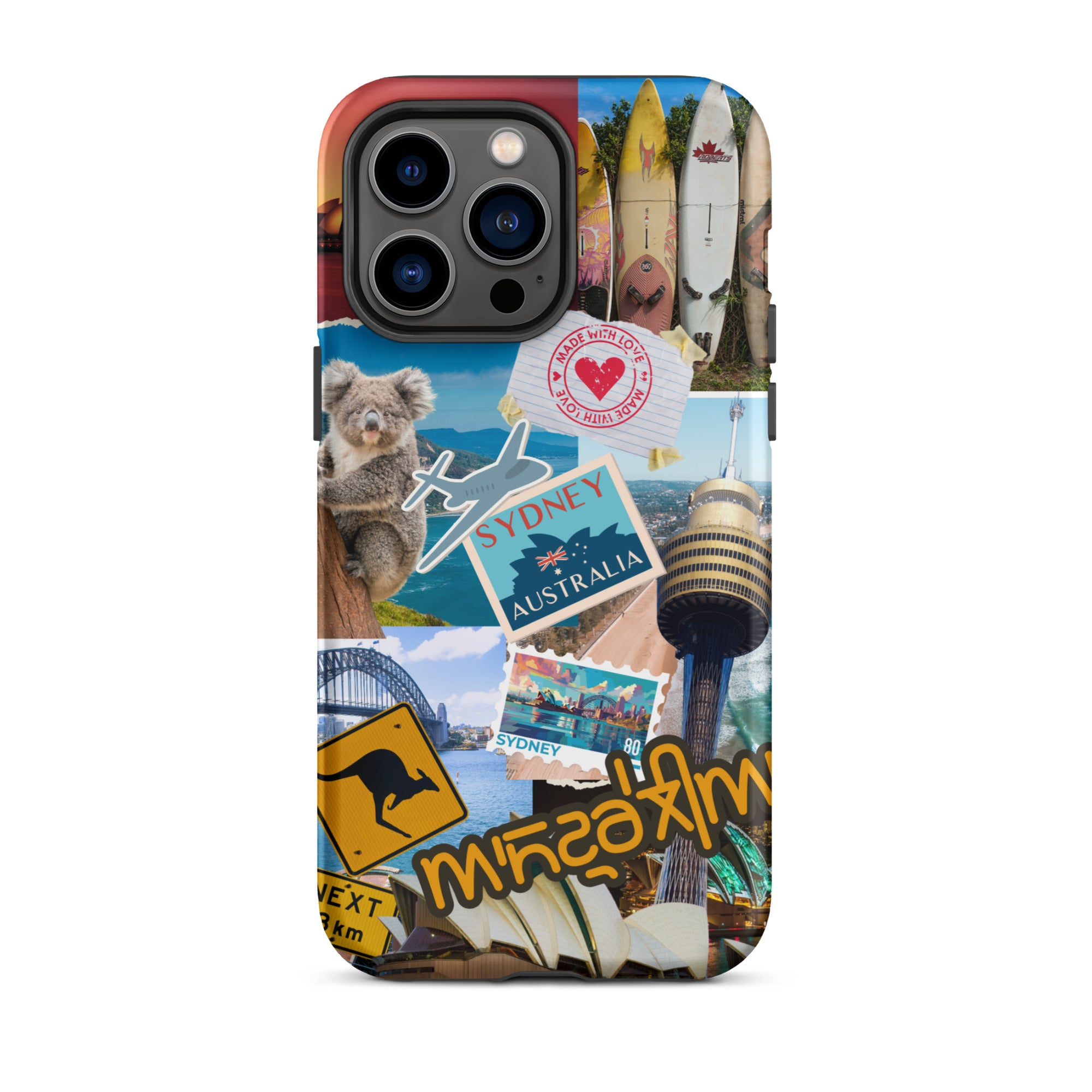 Premium Sydney Collage iPhone Case - Stylish & Durable Phone Cover for iPhone Models - Perfect for Travel, Work & Everyday Protection