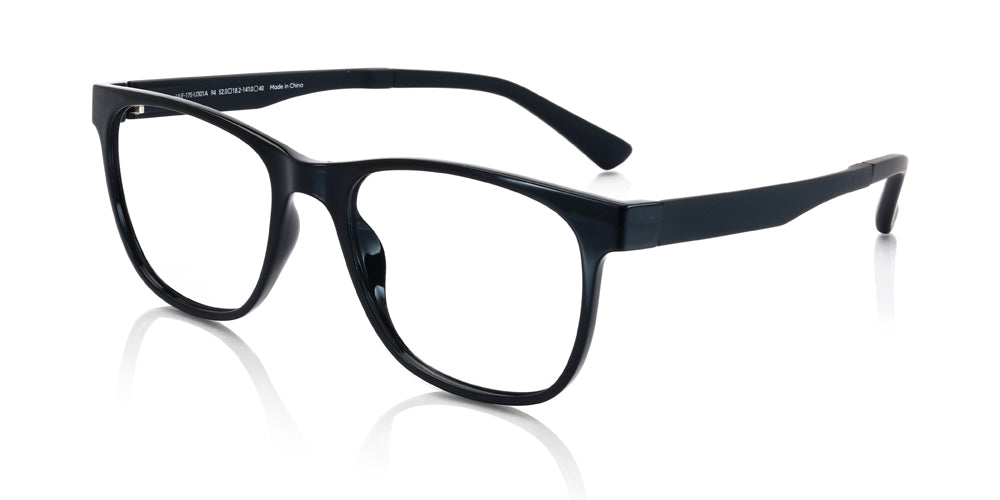 JINS Switch Classic U301 Glasses - Lightweight & Durable Eyewear for Men & Women | Perfect for Reading, Gaming & Daily Use