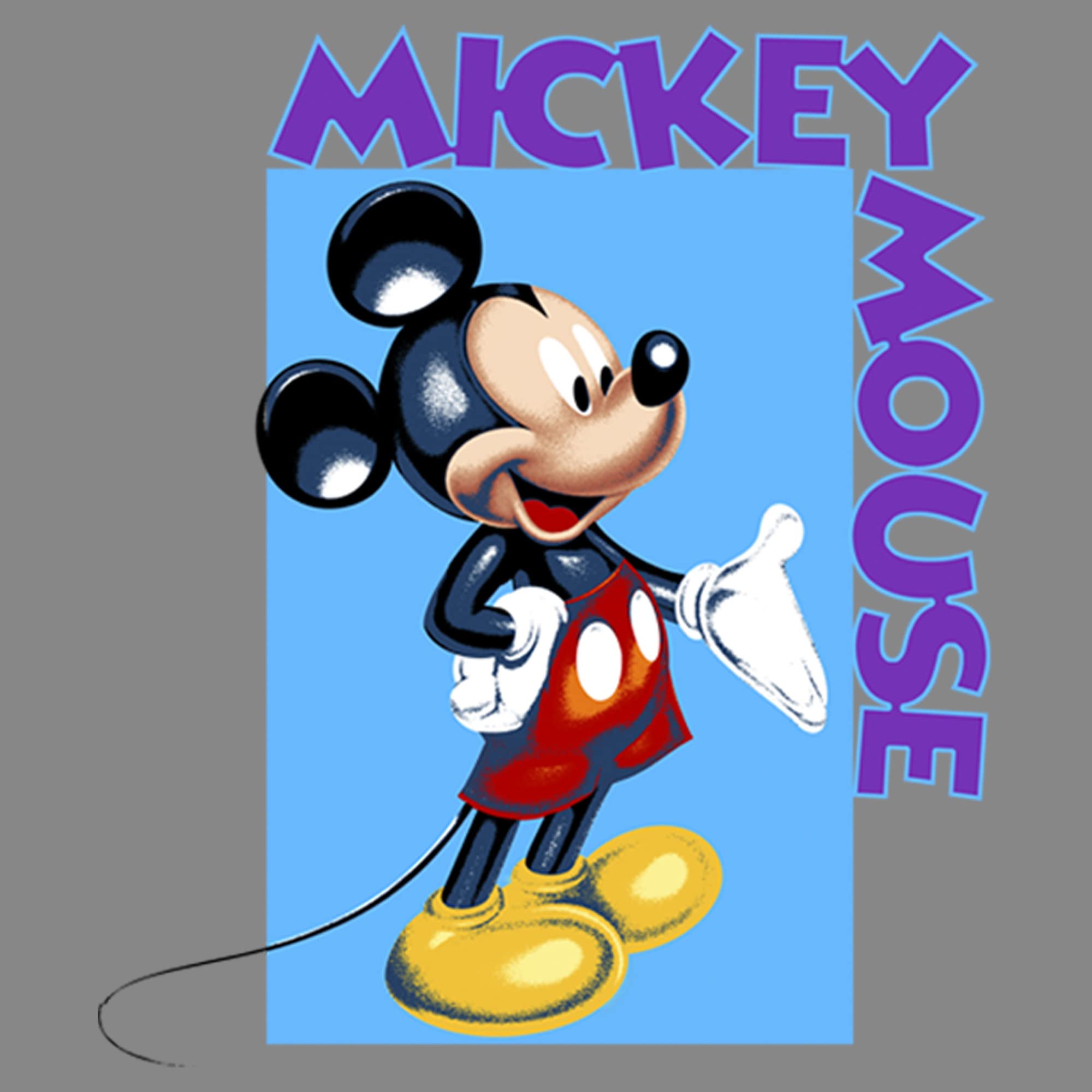 Disney Mickey Mouse Boys' Performance T-Shirt - Soft & Breathable Cotton Tee for Kids' Sports, Play & Everyday Wear