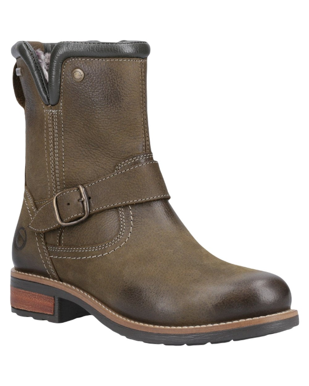 Cotswold Women's Kinsham Ankle Boots - Stylish Leather Booties for Fall & Winter | Comfortable Casual & Dressy Footwear for Everyday Wear, Office & Night Out