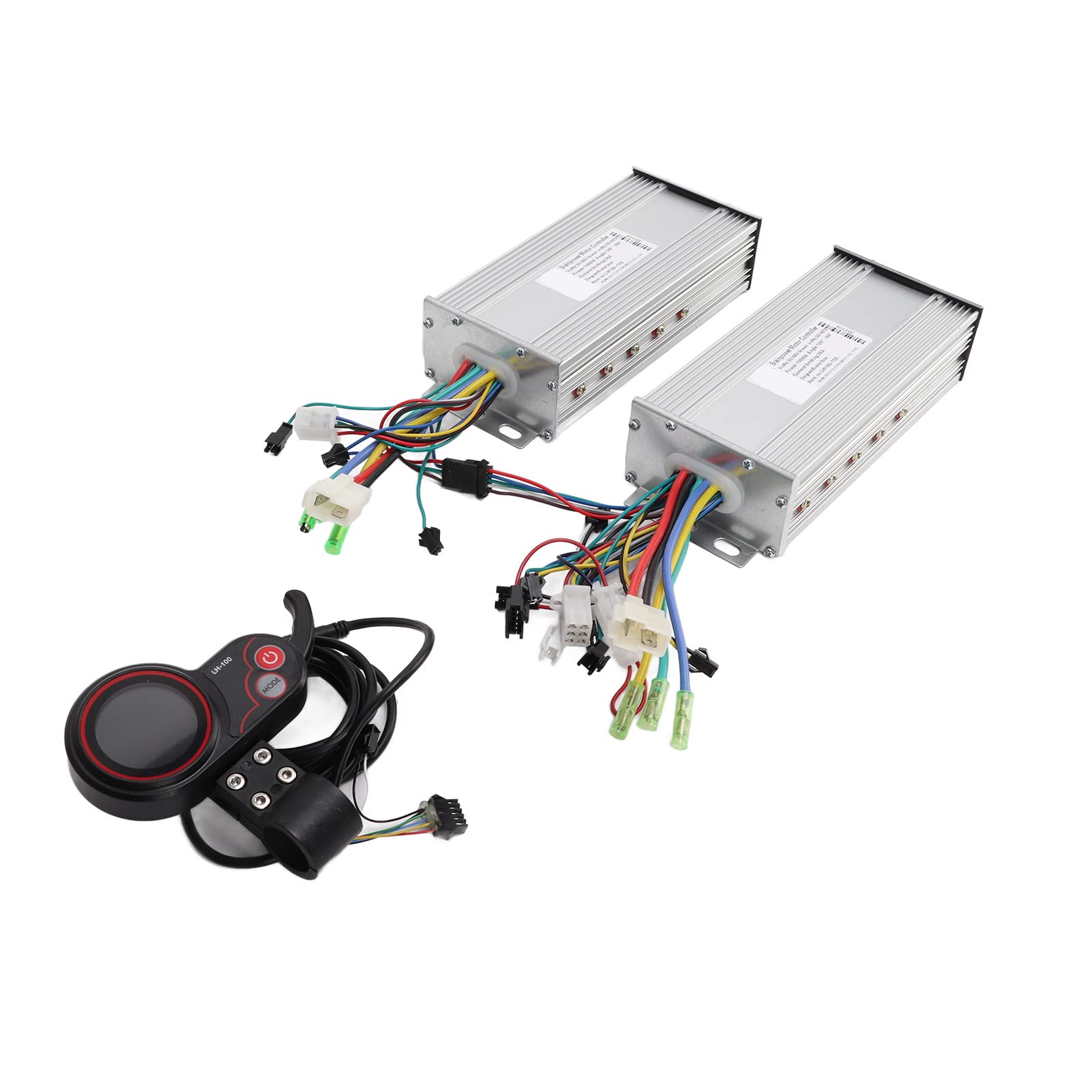 Gind LH100 LCD Display Dual Drive Brushless Motor Controller - 36V/48V 1000W High Performance Waterproof E-Bike & Electric Scooter Speed Controller for Commuting & Outdoor Adventures