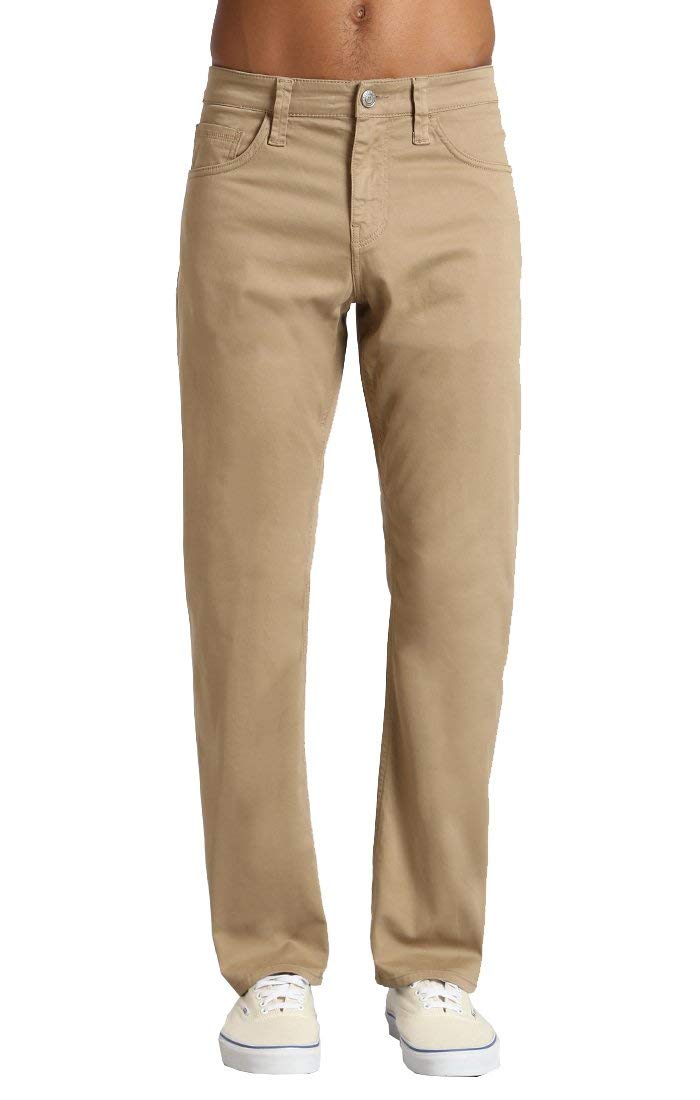 Mavi Matt Classic Men's Straight Leg Pants - Relaxed Fit Mid-Rise Work Pants for Men | Comfortable Office Wear & Casual Everyday Pants