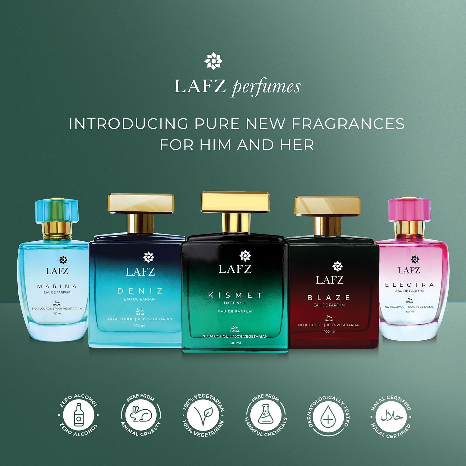 Kismet Intense Eau De Parfum for Women - Long Lasting Luxury Perfume for Evening Wear & Special Occasions