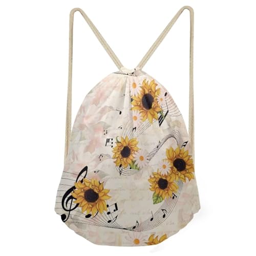 Sunflower Musical Note