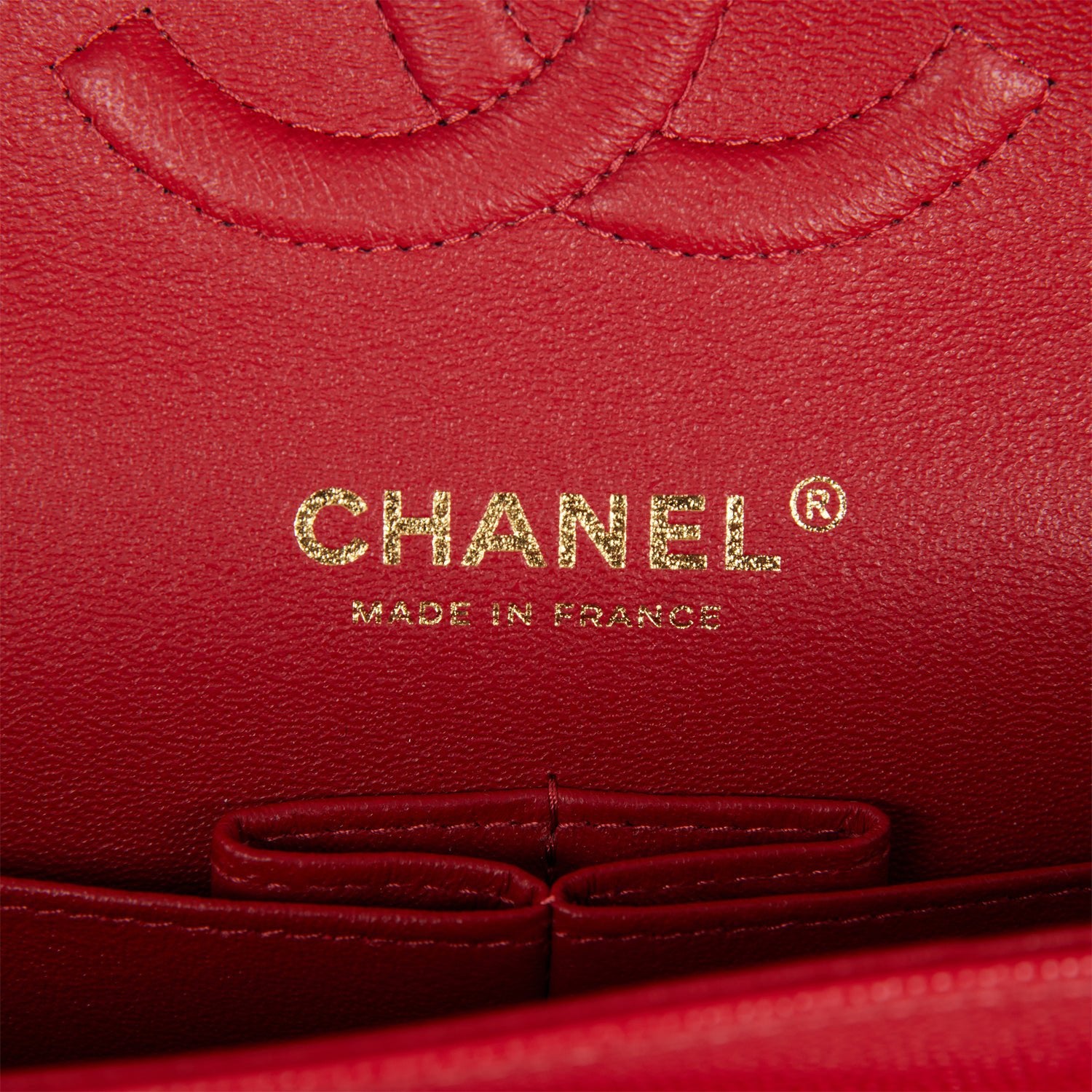 Chanel Medium Classic Double Flap Bag Red Caviar Leather with Light Gold Hardware - Luxury Designer Handbag for Women, Perfect for Parties, Work & Everyday Use