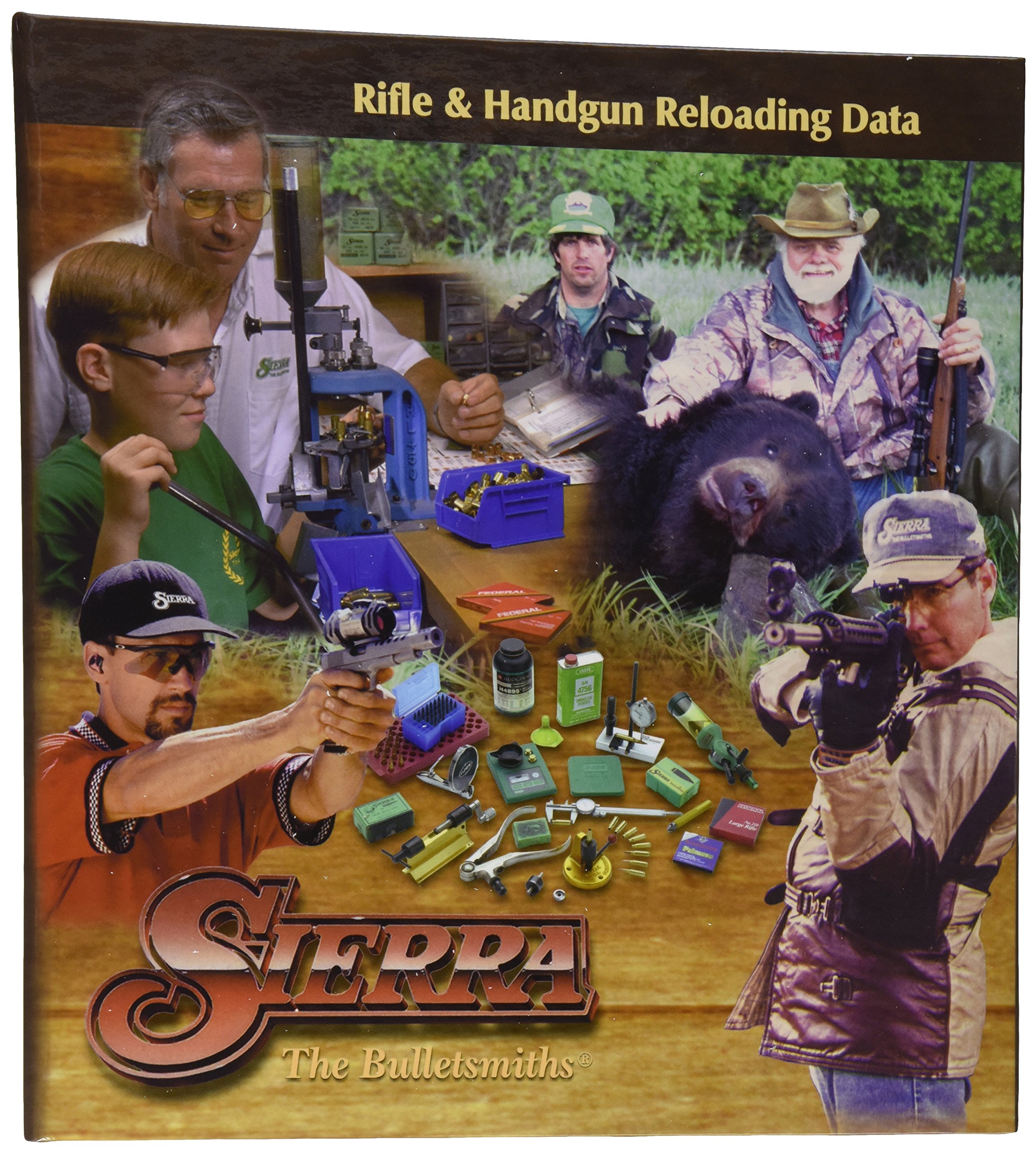 Sierra 5th Edition Reloading Manual - Comprehensive Guide for Rifle & Handgun Ammunition | Perfect for Shooting Enthusiasts & Reloaders at Home or Range