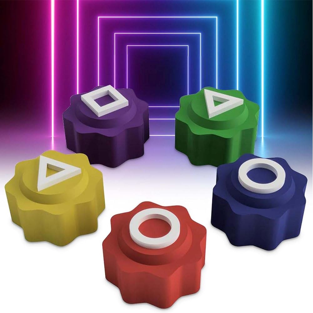 5PCS Korean Traditional Stone Pebbles Game Set - Folk Dice & Catching Game for Hand-Eye Coordination Training | Family Travel & Party Entertainment | Indoor & Outdoor Fun Activities