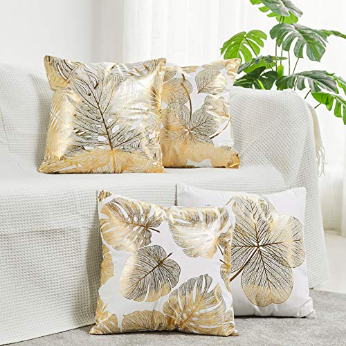Gold Stamping Leaves