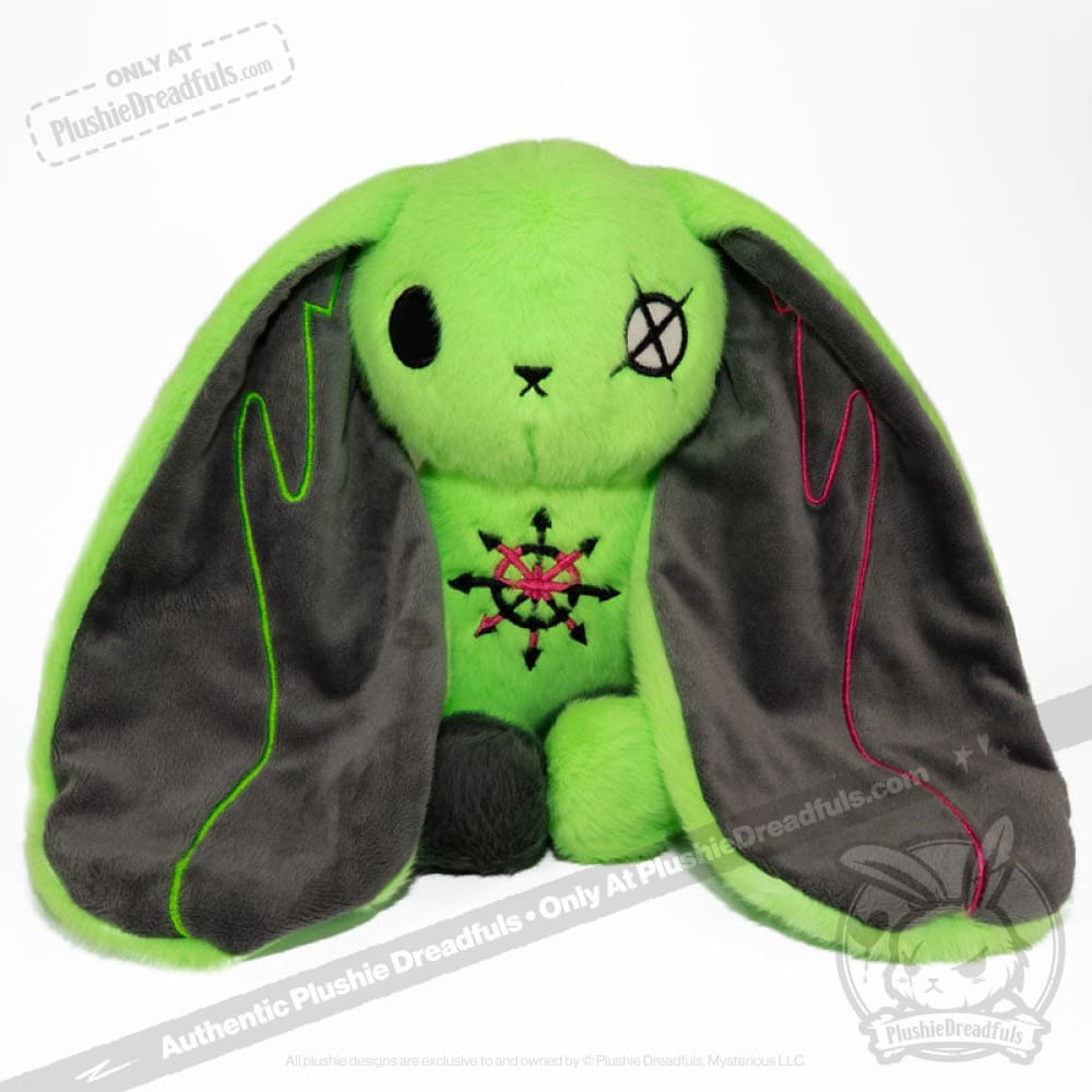 Plushie Dreadfuls ADHD Rabbit Extra Chaos Edition - Soft Stuffed Animal Toy for Kids & Adults | Perfect for Anxiety Relief, ADHD Support & Emotional Comfort