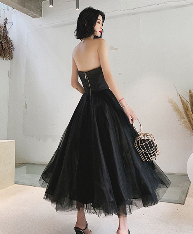 Elegant Black Tulle Short Prom Dress for Homecoming - Perfect for Dances, Parties & Special Occasions