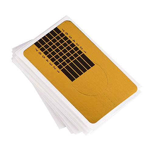 Professional Self-Adhesive Nail Extension Forms Kit - Acrylic Nail Tips for Home & Salon Use | Nail Art Equipment for Beginners & Specialists | Perfect for DIY Manicures, Gel Extensions & Professional Nail Services