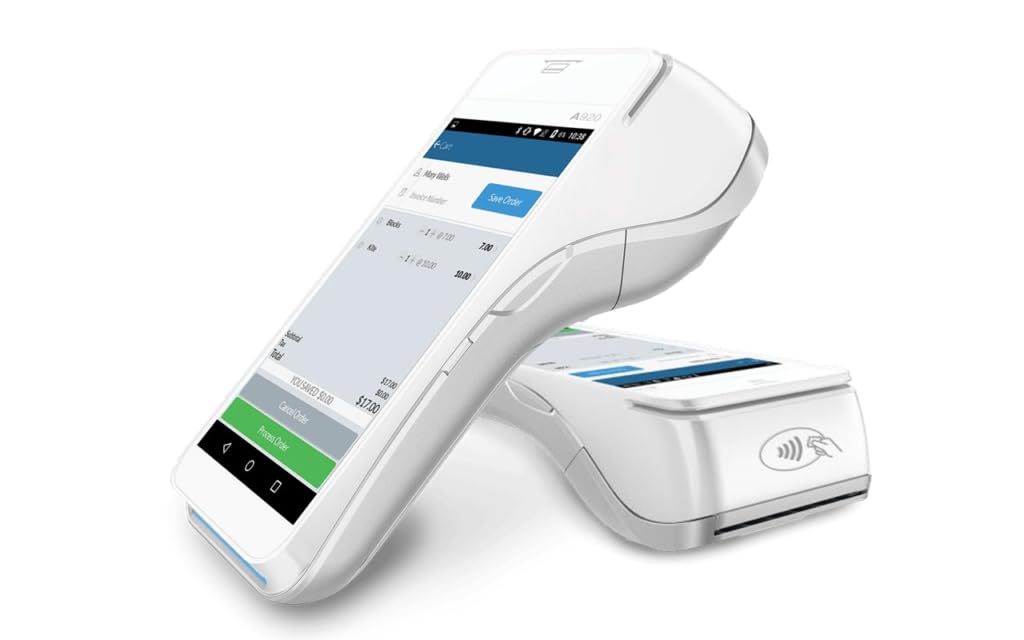 EPAY Mini POS Mobile Credit Card Machine - Accept All Payments for Retail, Salons & Service Businesses | Wireless Card Reader for Bars, Restaurants & Small Shops | Fast Secure Transactions via Envision Processing | Perfect for On-the-Go Payments & Mobile Businesses