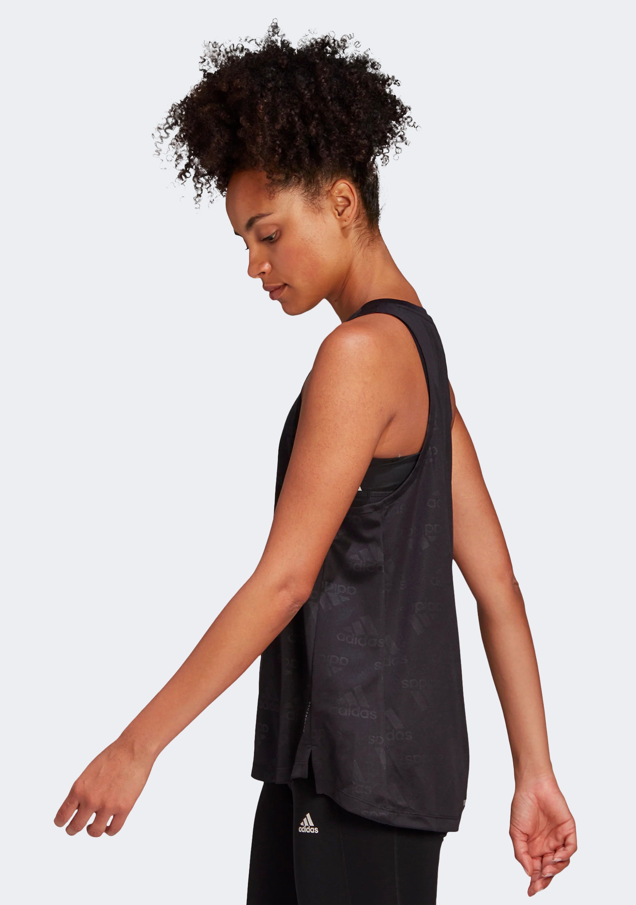 Adidas Women's Own the Run Tank Top - Lightweight Workout Shirt for Running, Yoga & Gym - Moisture-Wicking & Breathable Activewear