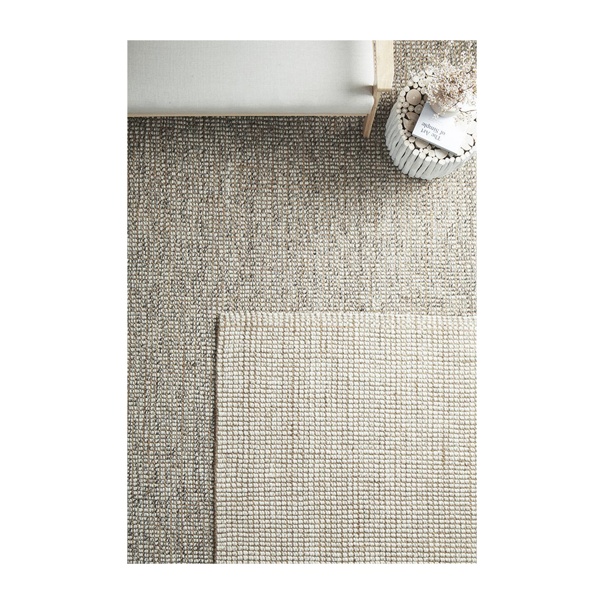 Arabella Soft Grey Area Rug - Plush & Durable for Living Room, Bedroom, or Nursery - Machine Washable Modern Home Decor