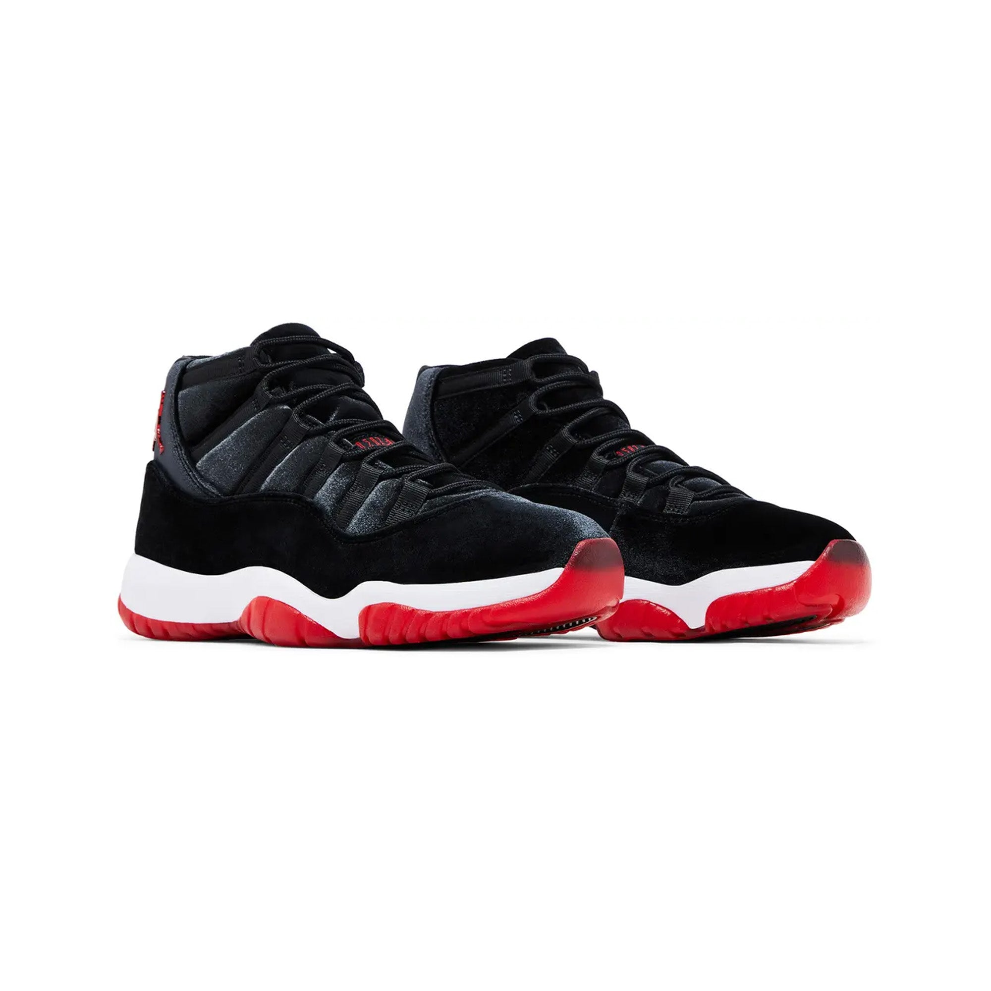 Air Jordan 11 Retro 'Bred Velvet' Women's Basketball Shoes (2024) - Limited Edition Sneakers for Women, Gym Workouts & Street Fashion