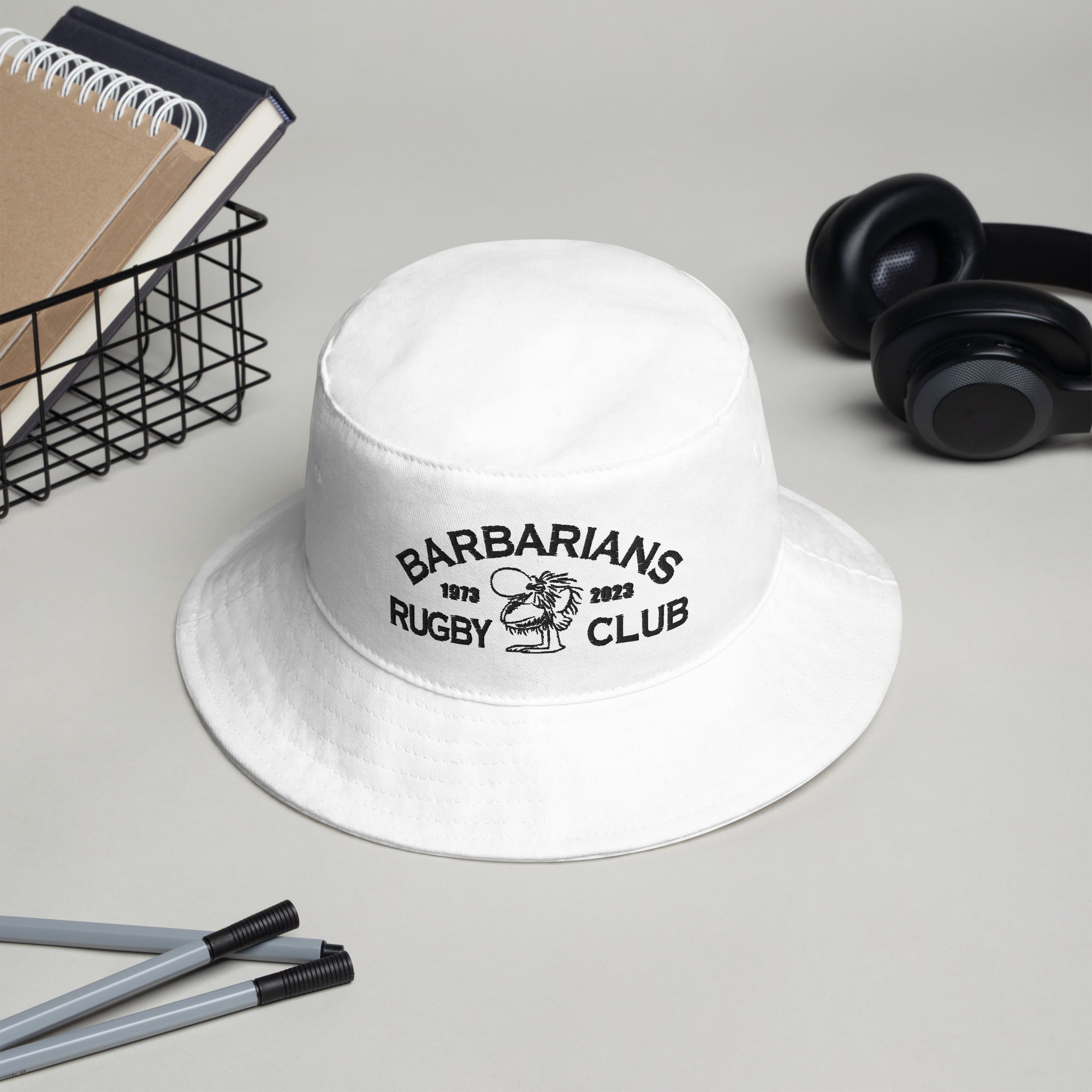 Binghamton Barbarians Bucket Hat - Adjustable Cotton Baseball Cap for Men & Women - Perfect for Outdoor Sports, Beach, Fishing, and Summer Fashion
