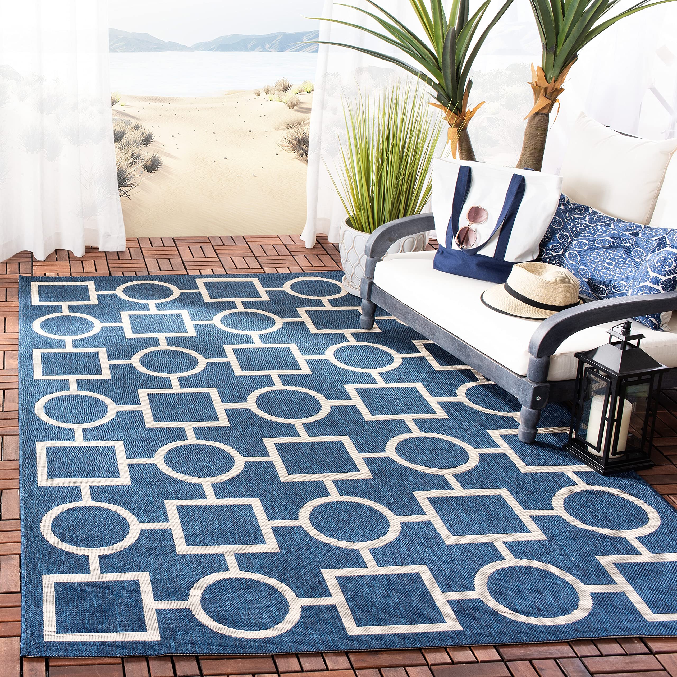 SAFAVIEH Courtyard Collection 7'10